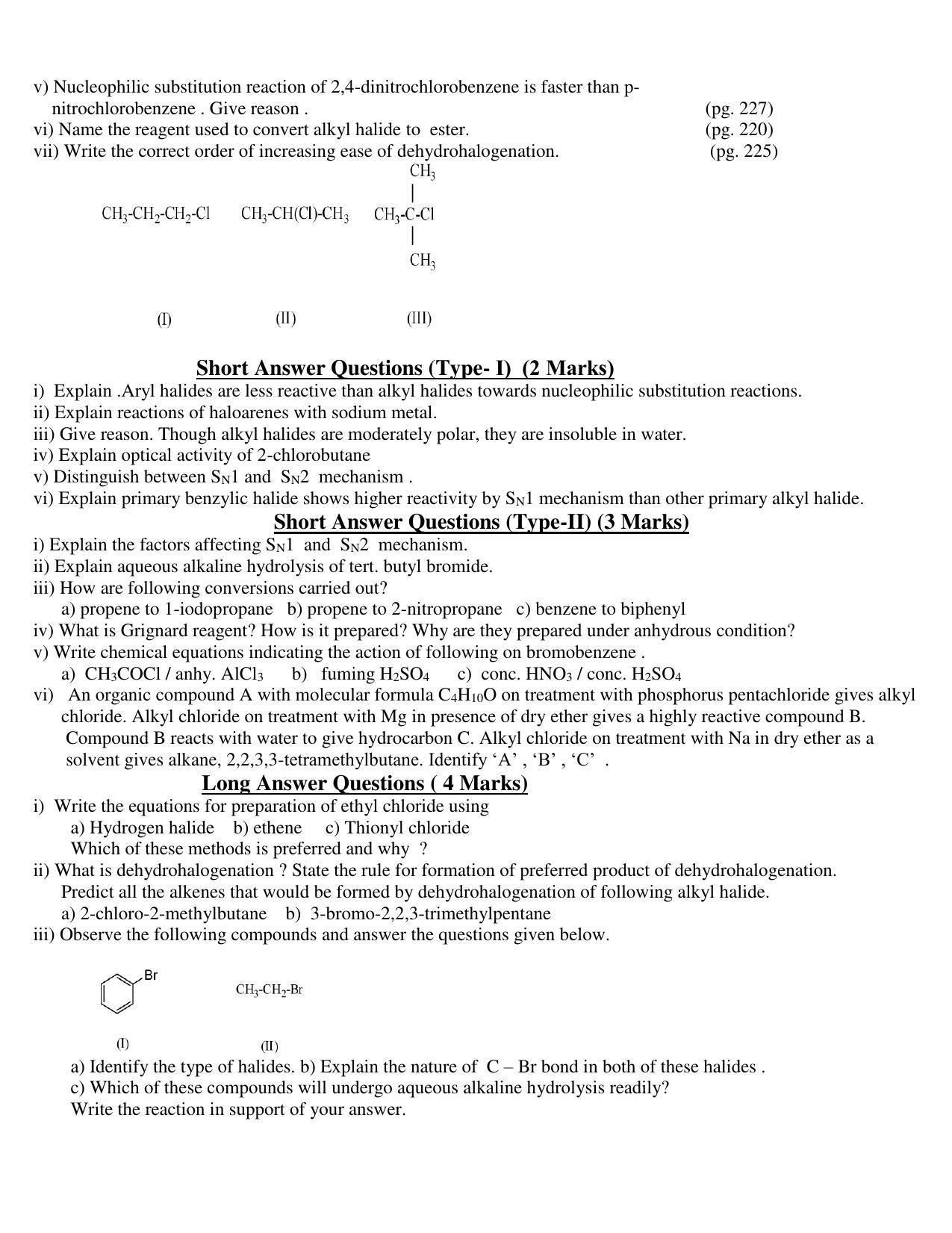 Maharashtra Board Class 12 Chemistry Sample Papers - Page 23