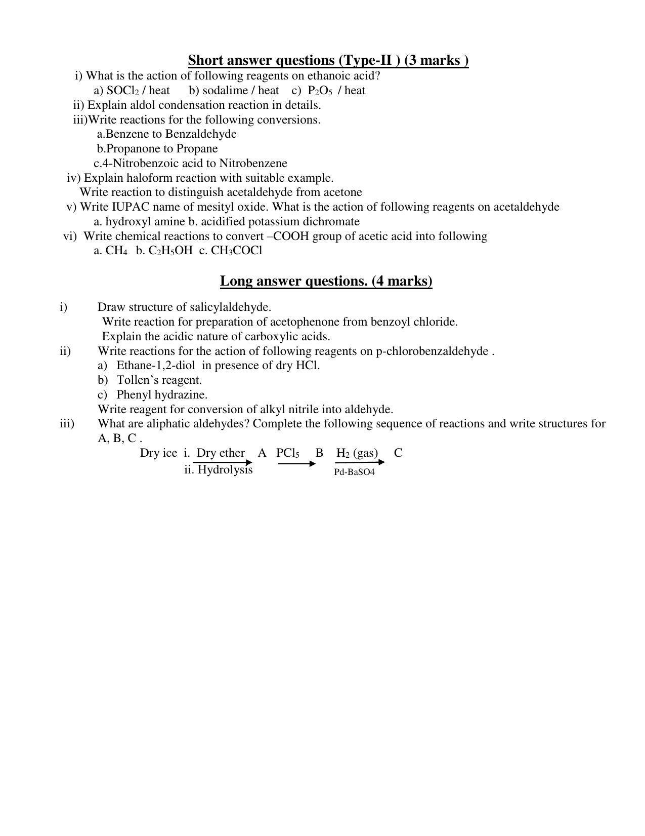 Maharashtra Board Class 12 Chemistry Sample Papers - Page 27