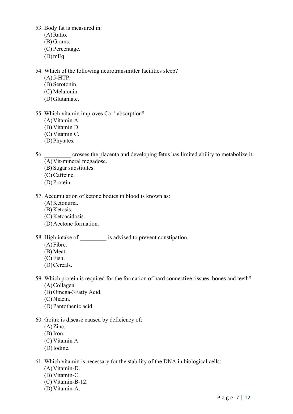 WB JEMAS (PG) MAN 2024 Question Paper - Page 9