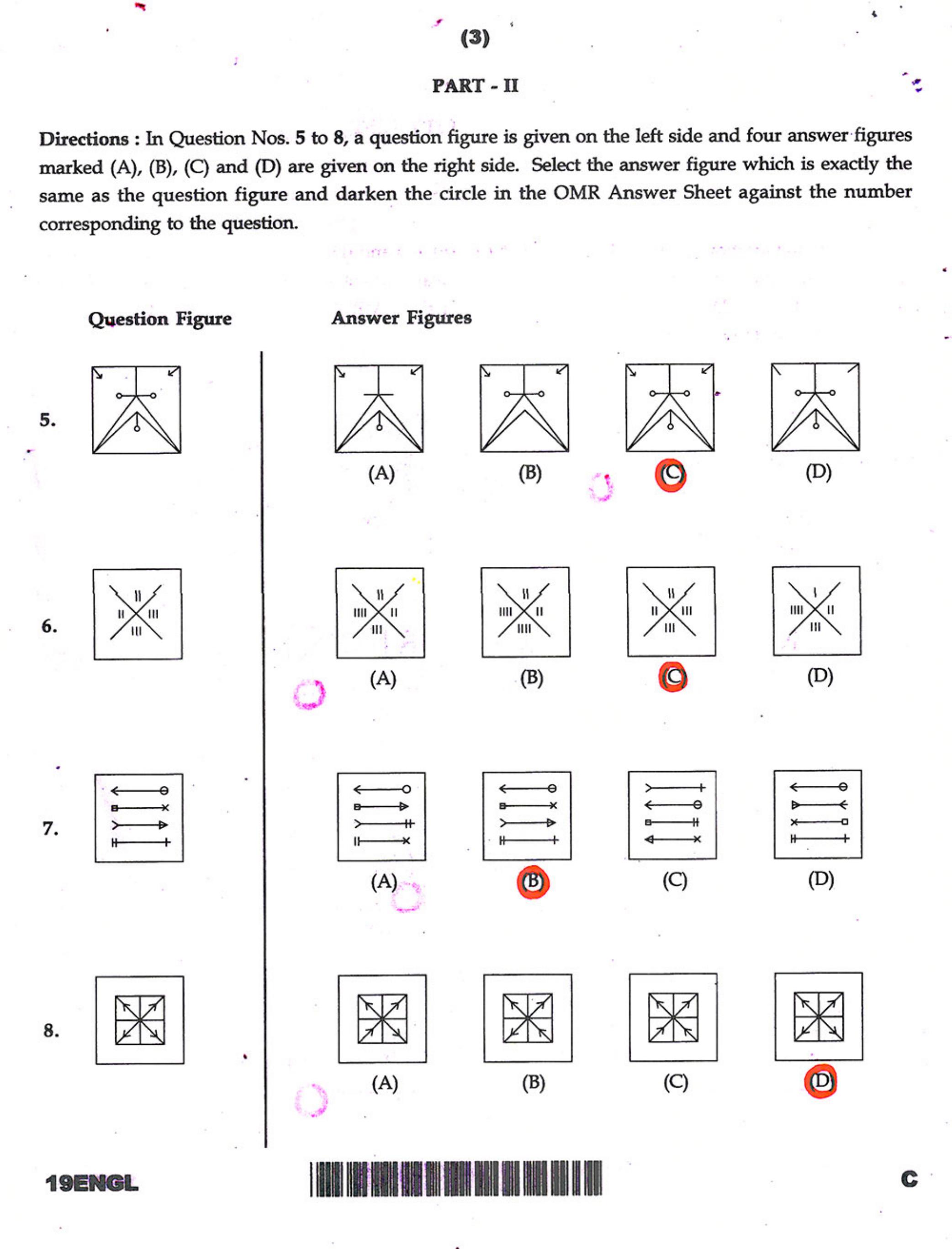 JNVST Class 6 2019 Question Paper with Solutions - Page 3