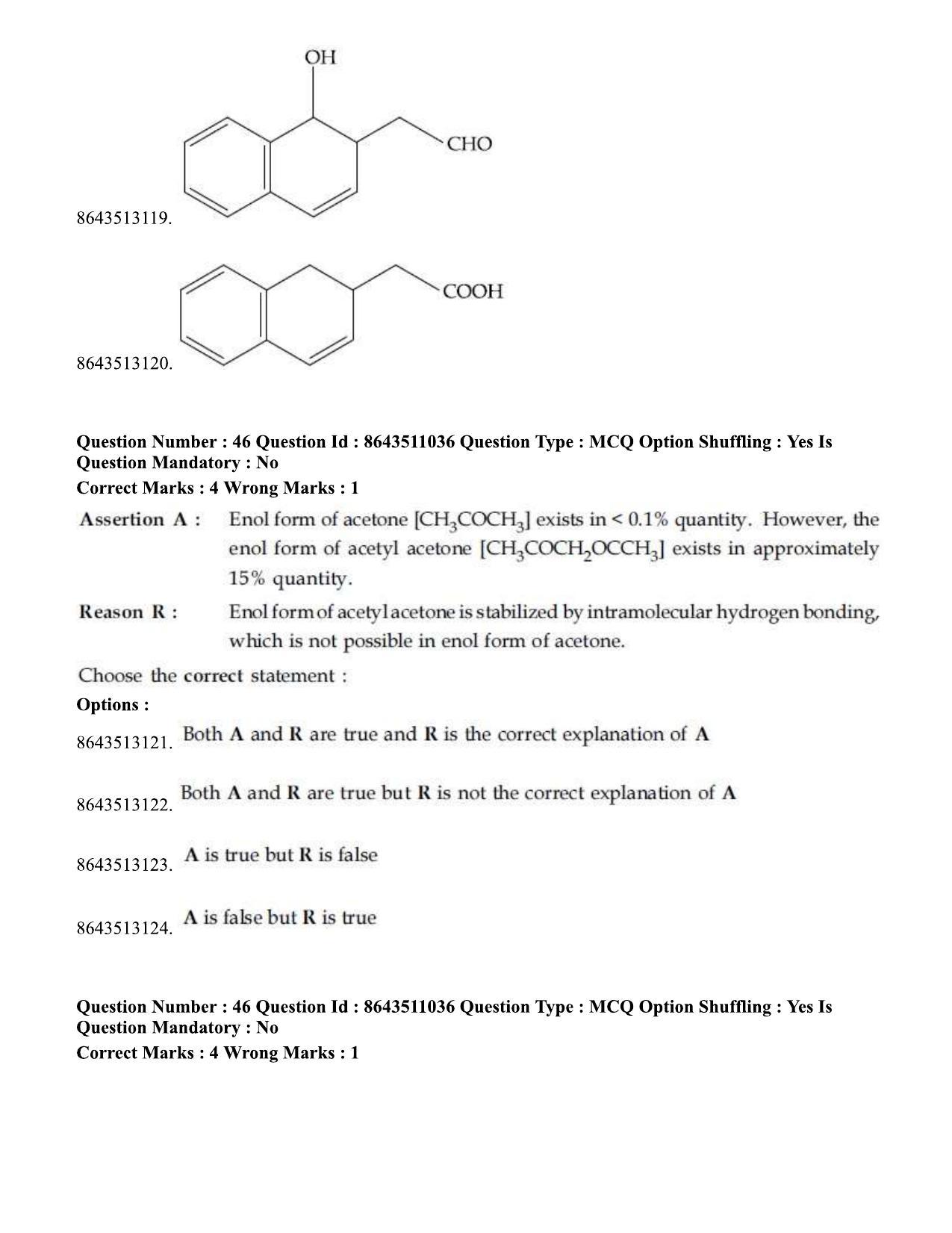 JEE Mains 2021: BTech ET (Shift 1) 16-03-2021 Question Paper - Page 55