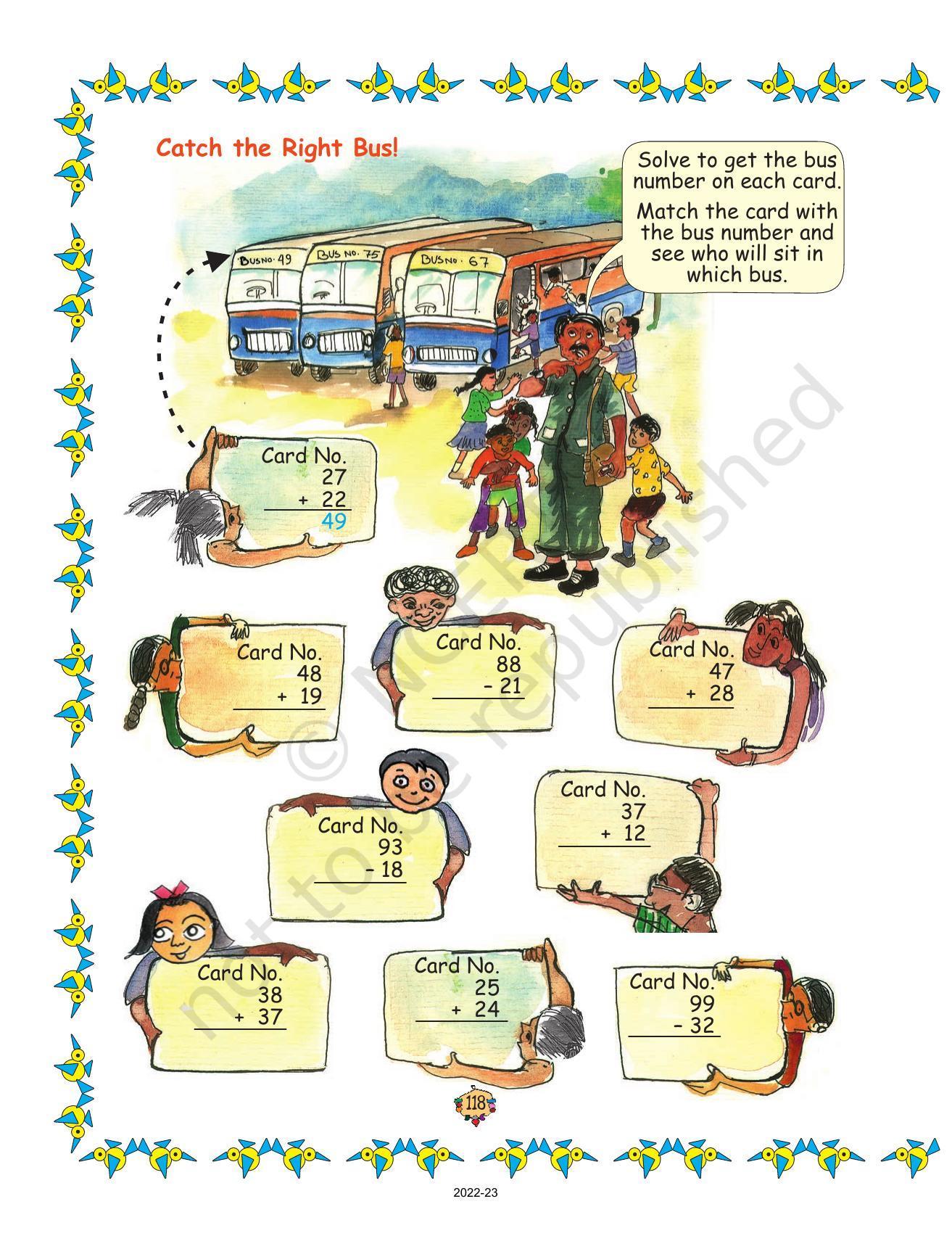 NCERT Book for Class 2 Maths Chapter 14-Birds Come, Birds Go - Page 8