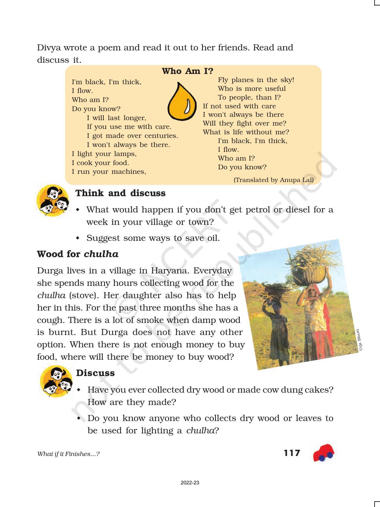 NCERT Book for Class 5 EVS Chapter 12 What if it Finishes…? - Page 8