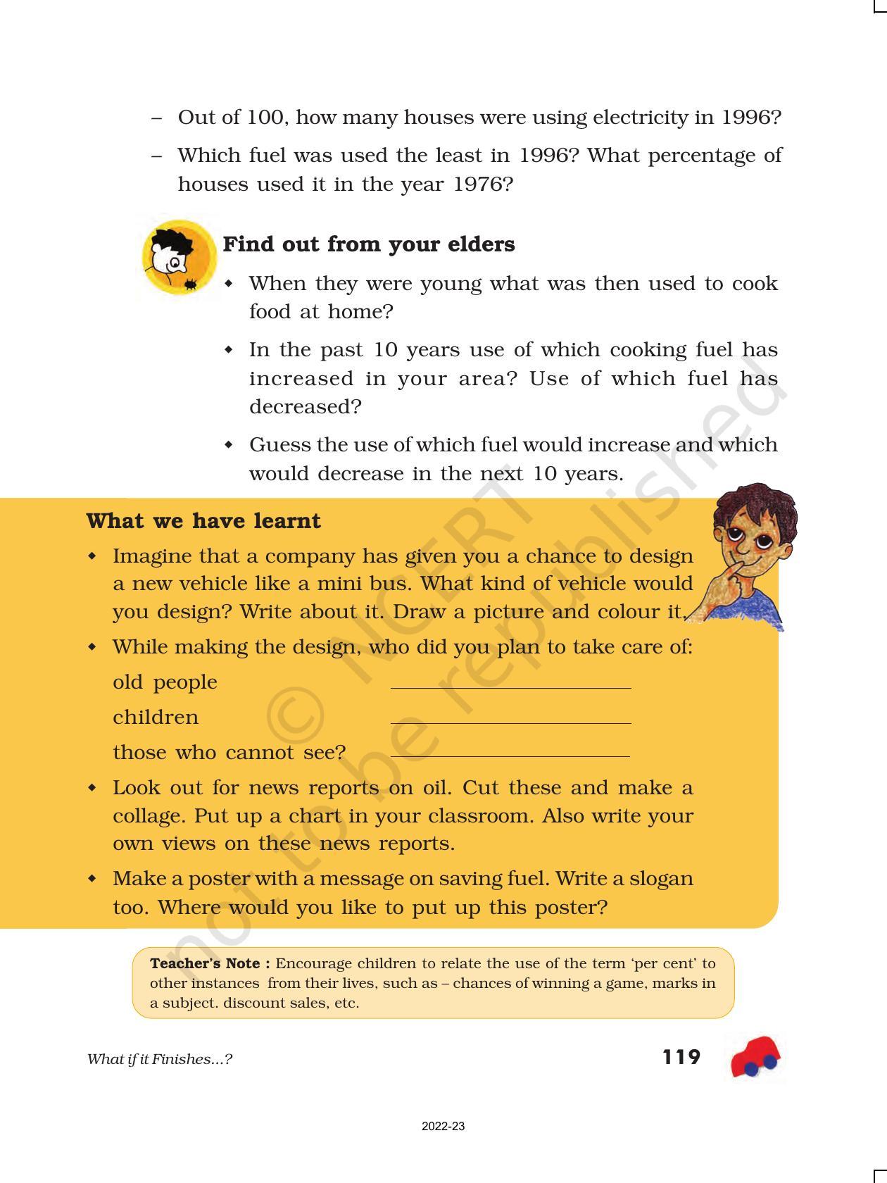 NCERT Book for Class 5 EVS Chapter 12 What if it Finishes…? - Page 10