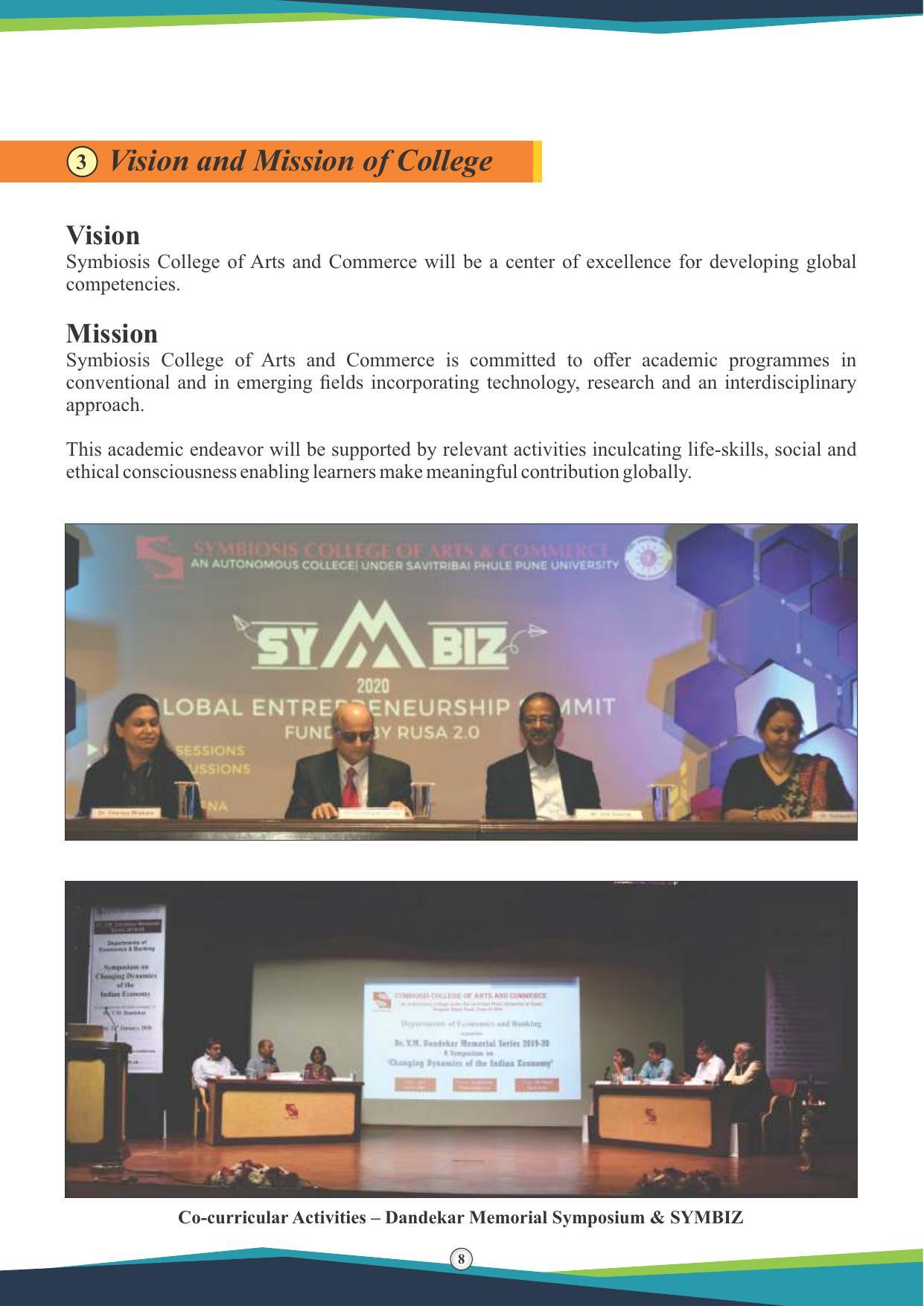 Symbiosis International University, Pune 2020-21 (Prospectus) - Page 10
