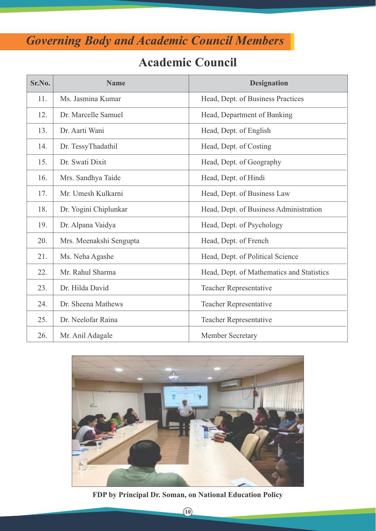 Symbiosis International University, Pune 2020-21 (Prospectus) - Page 12