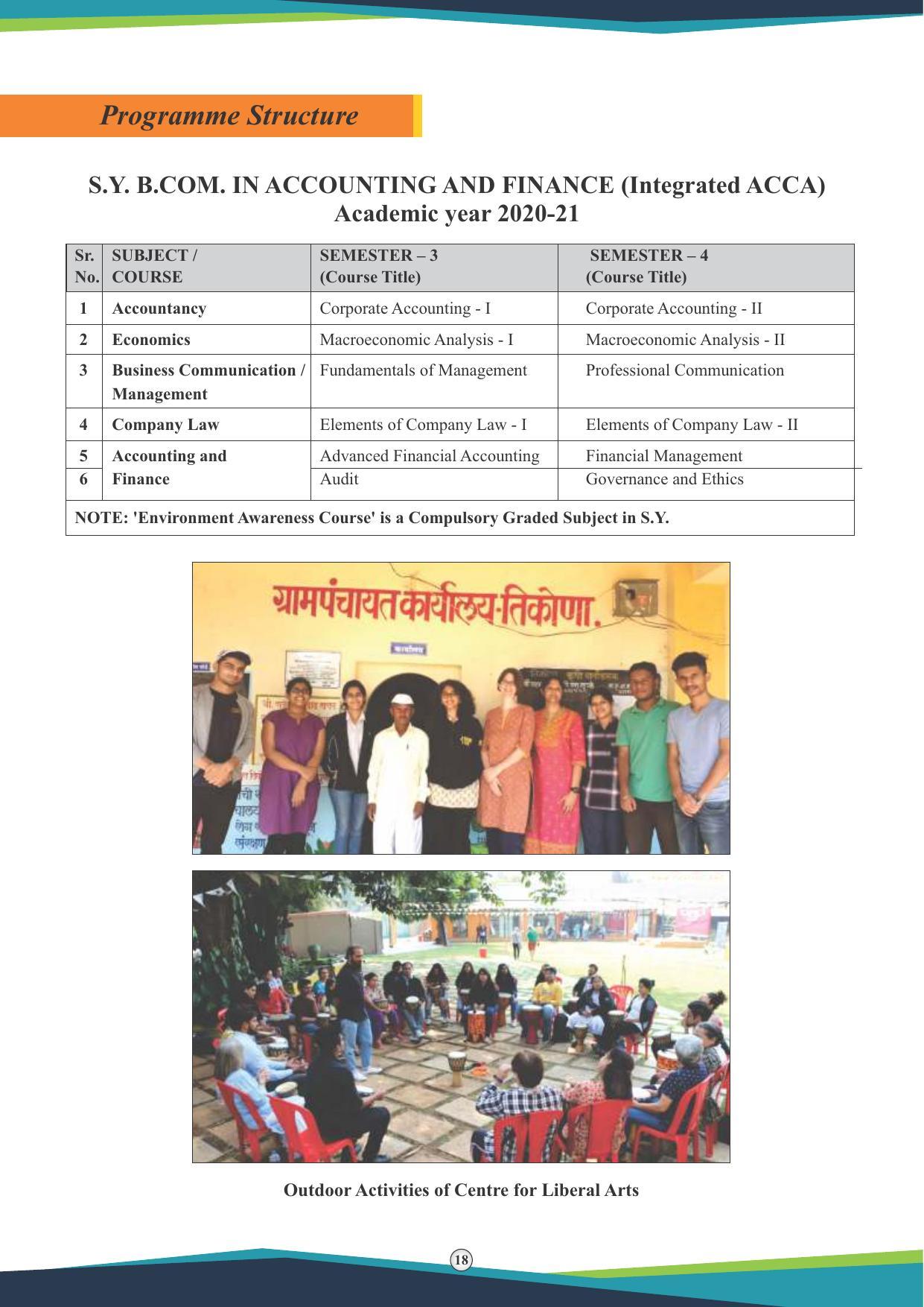 Symbiosis International University, Pune 2020-21 (Prospectus) - Page 20