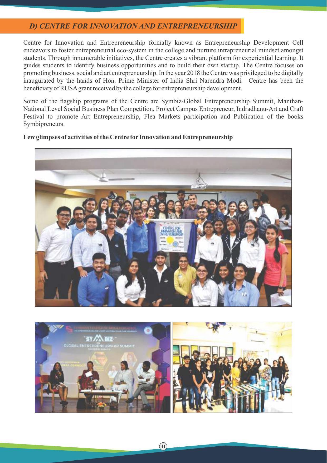 Symbiosis International University, Pune 2020-21 (Prospectus) - Page 43