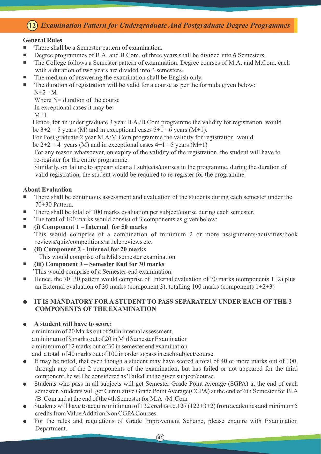 Symbiosis International University, Pune 2020-21 (Prospectus) - Page 44