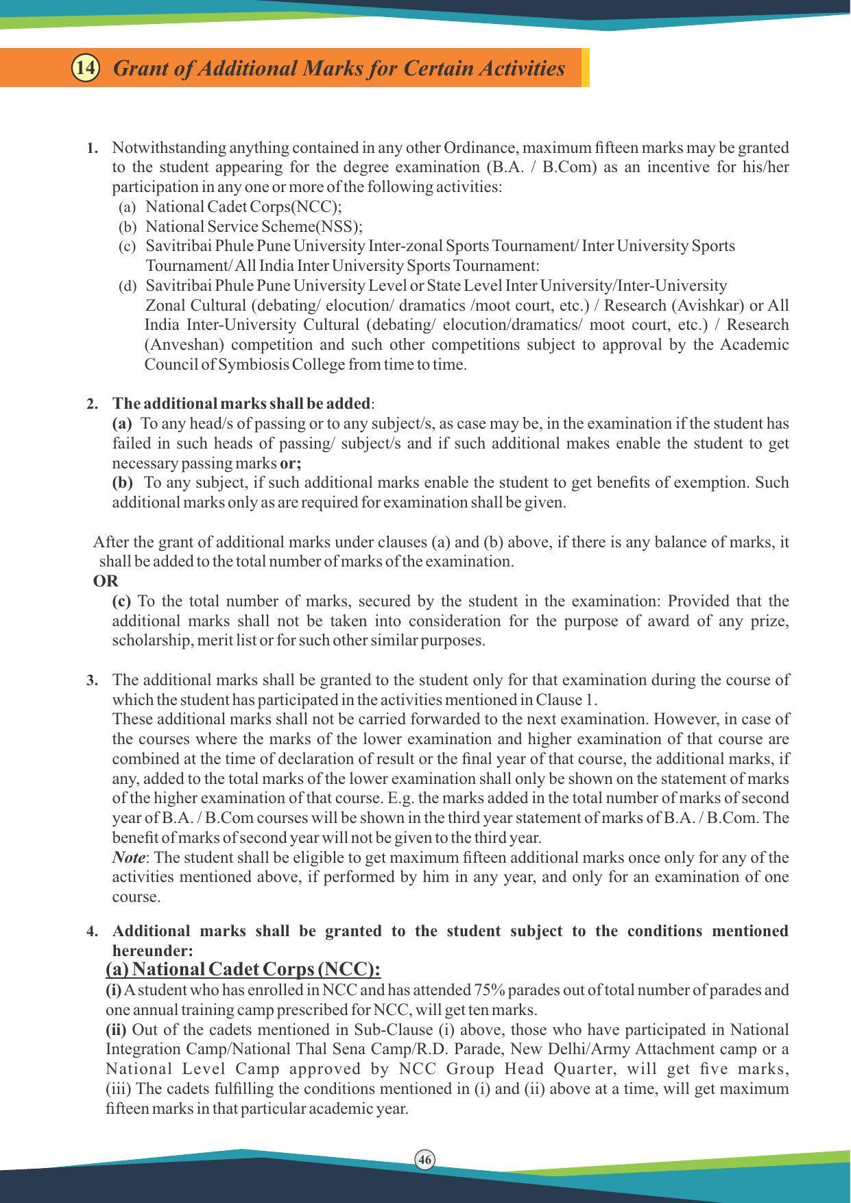 Symbiosis International University, Pune 2020-21 (Prospectus) - Page 48