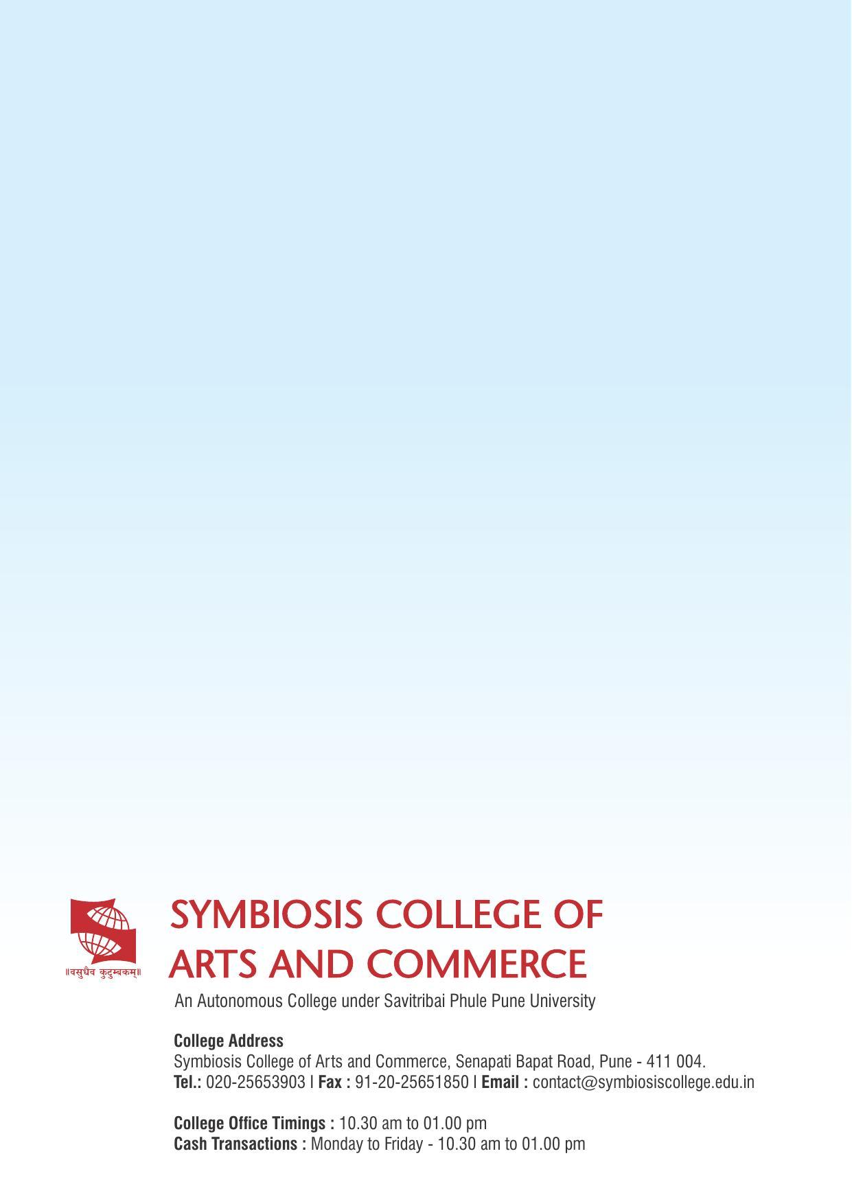Symbiosis International University, Pune 2020-21 (Prospectus) - Page 80