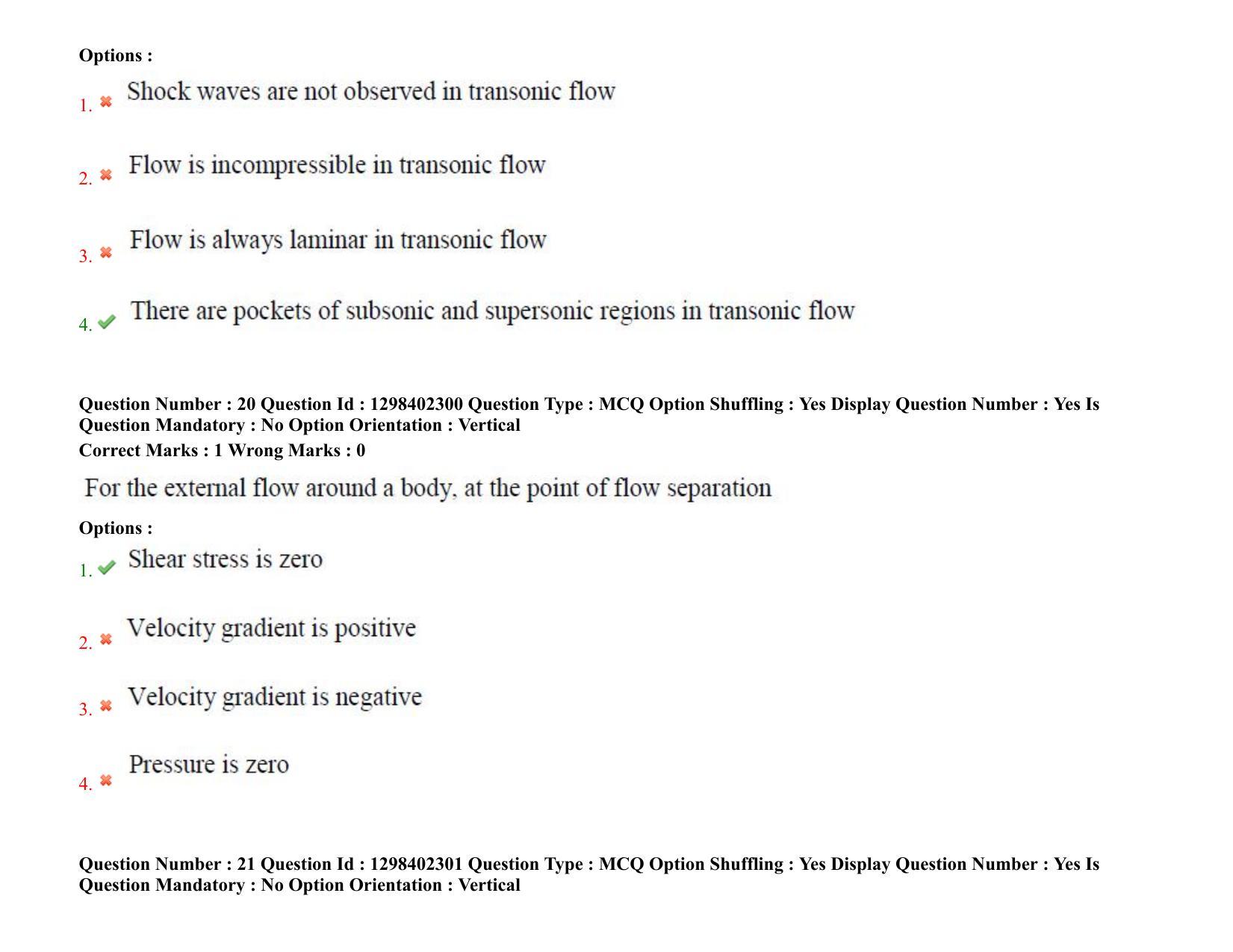 TS PGECET 2021: (AE) Aerospace Engineering Question Papers - Page 14