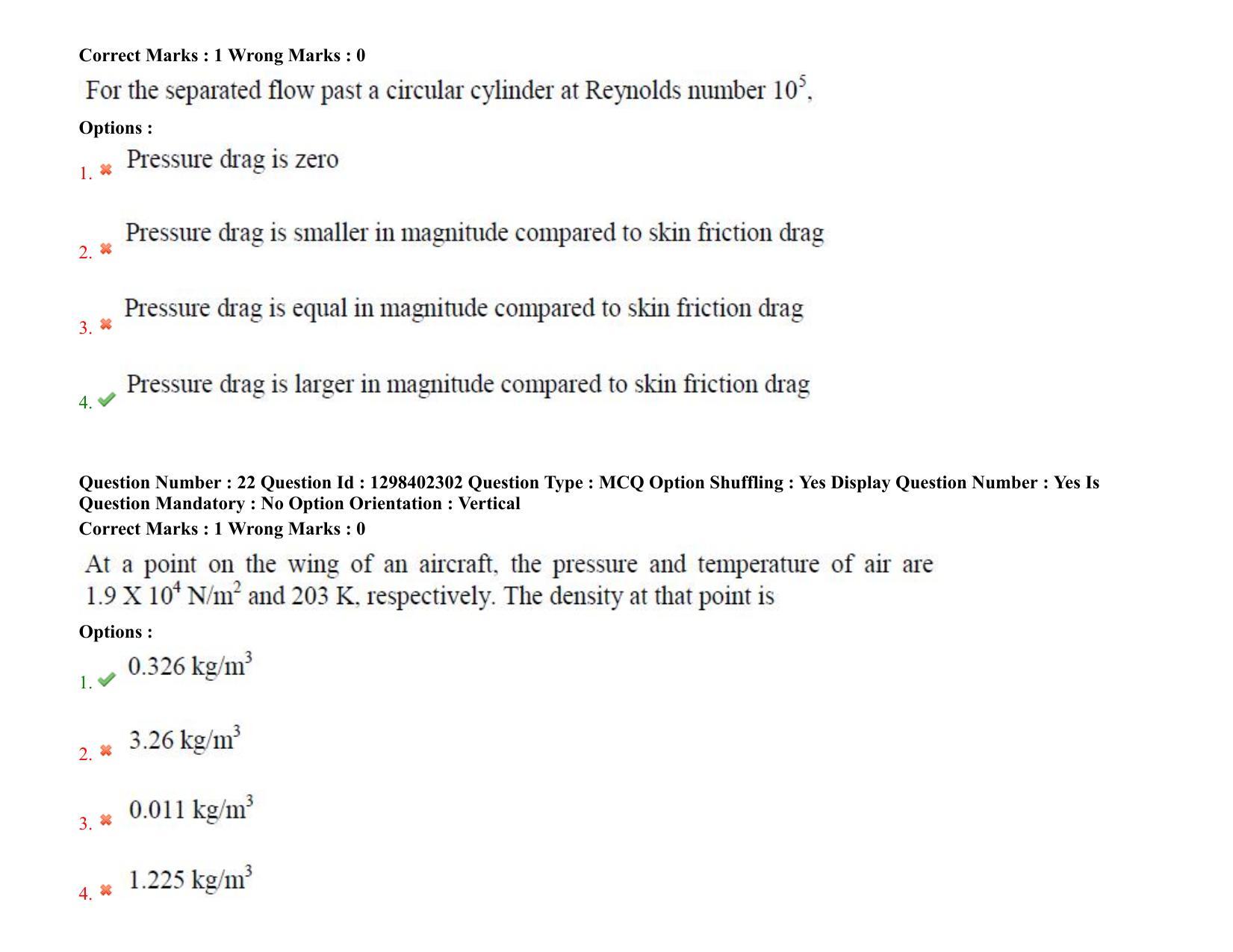 TS PGECET 2021: (AE) Aerospace Engineering Question Papers - Page 15