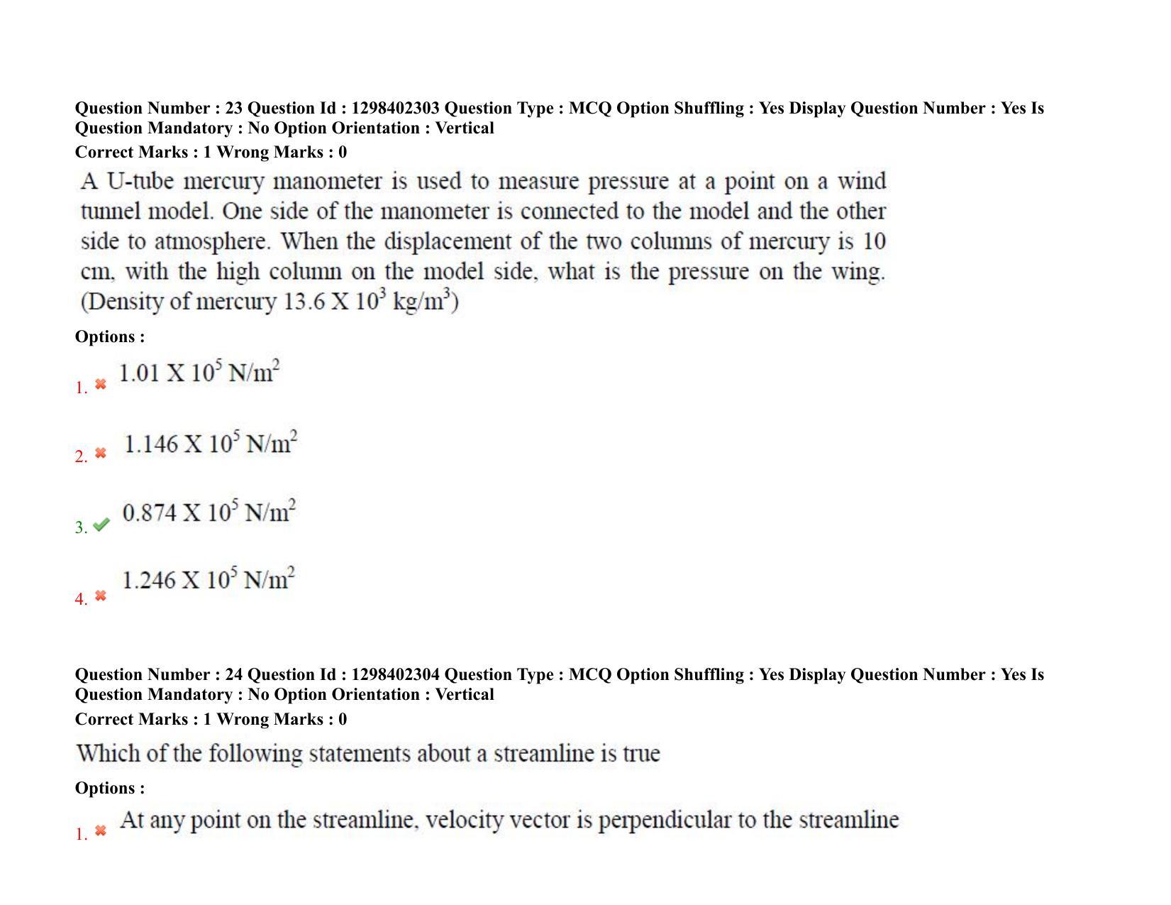 TS PGECET 2021: (AE) Aerospace Engineering Question Papers - Page 16