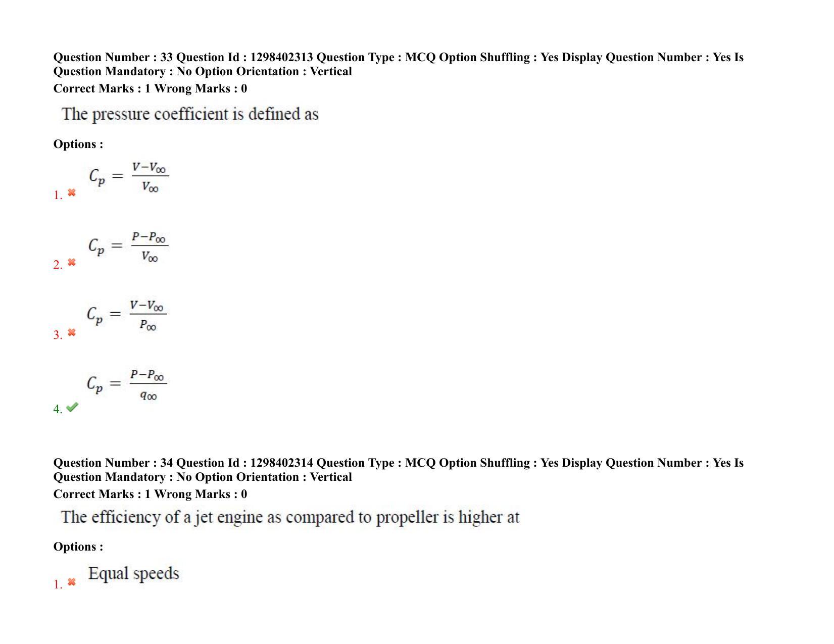 TS PGECET 2021: (AE) Aerospace Engineering Question Papers - Page 22