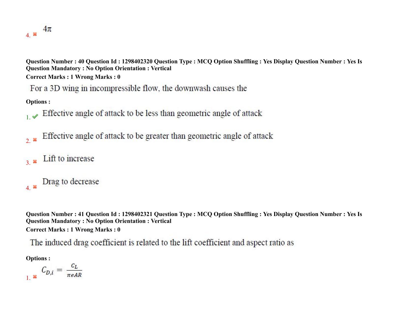 TS PGECET 2021: (AE) Aerospace Engineering Question Papers - Page 26