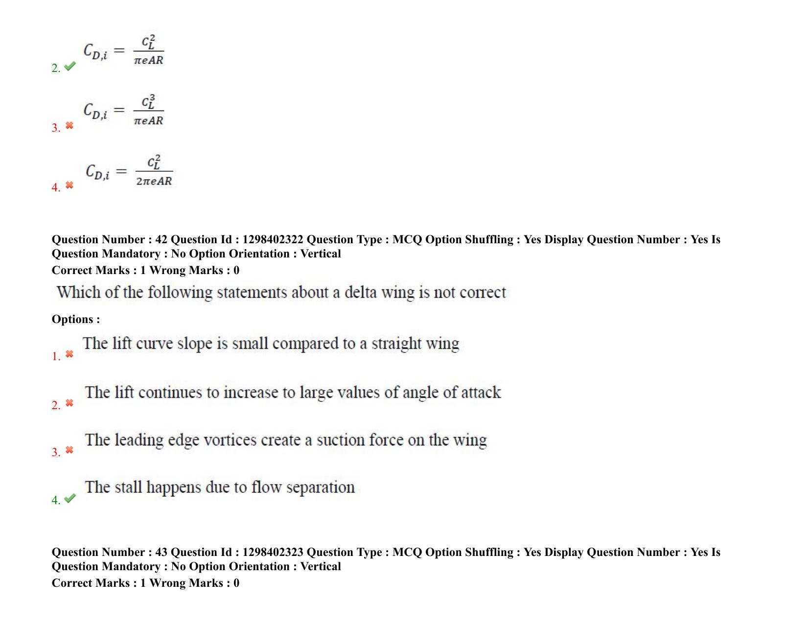 TS PGECET 2021: (AE) Aerospace Engineering Question Papers - Page 27