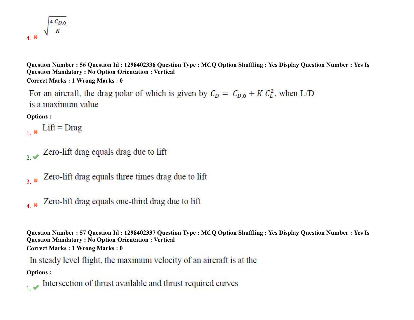 TS PGECET 2021: (AE) Aerospace Engineering Question Papers - Page 36