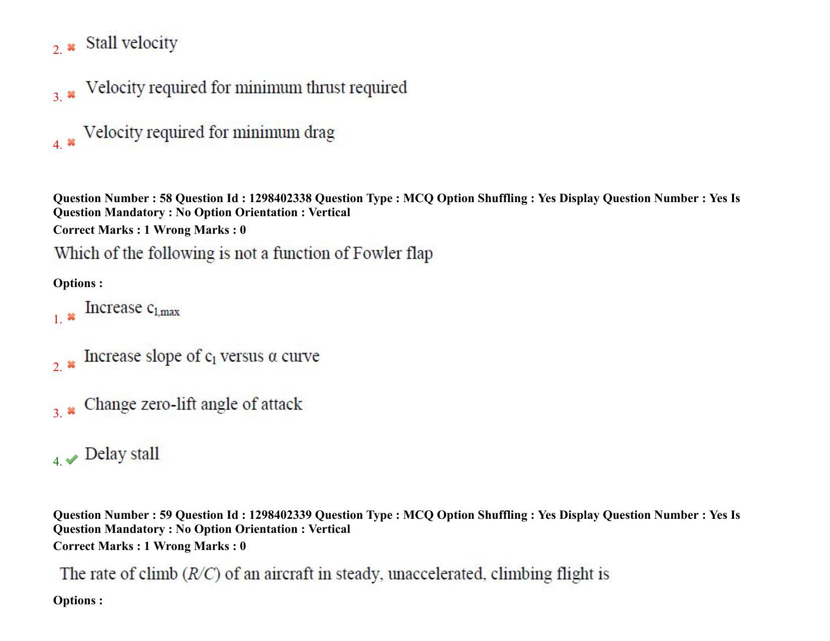 TS PGECET 2021: (AE) Aerospace Engineering Question Papers - Page 37