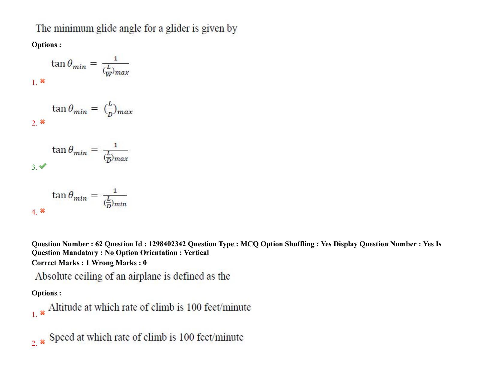 TS PGECET 2021: (AE) Aerospace Engineering Question Papers - Page 39