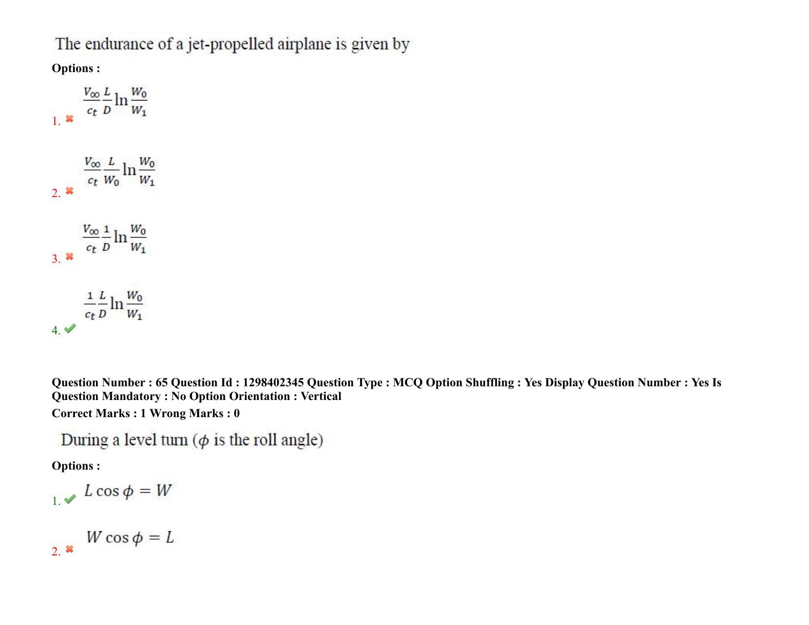 TS PGECET 2021: (AE) Aerospace Engineering Question Papers - Page 41