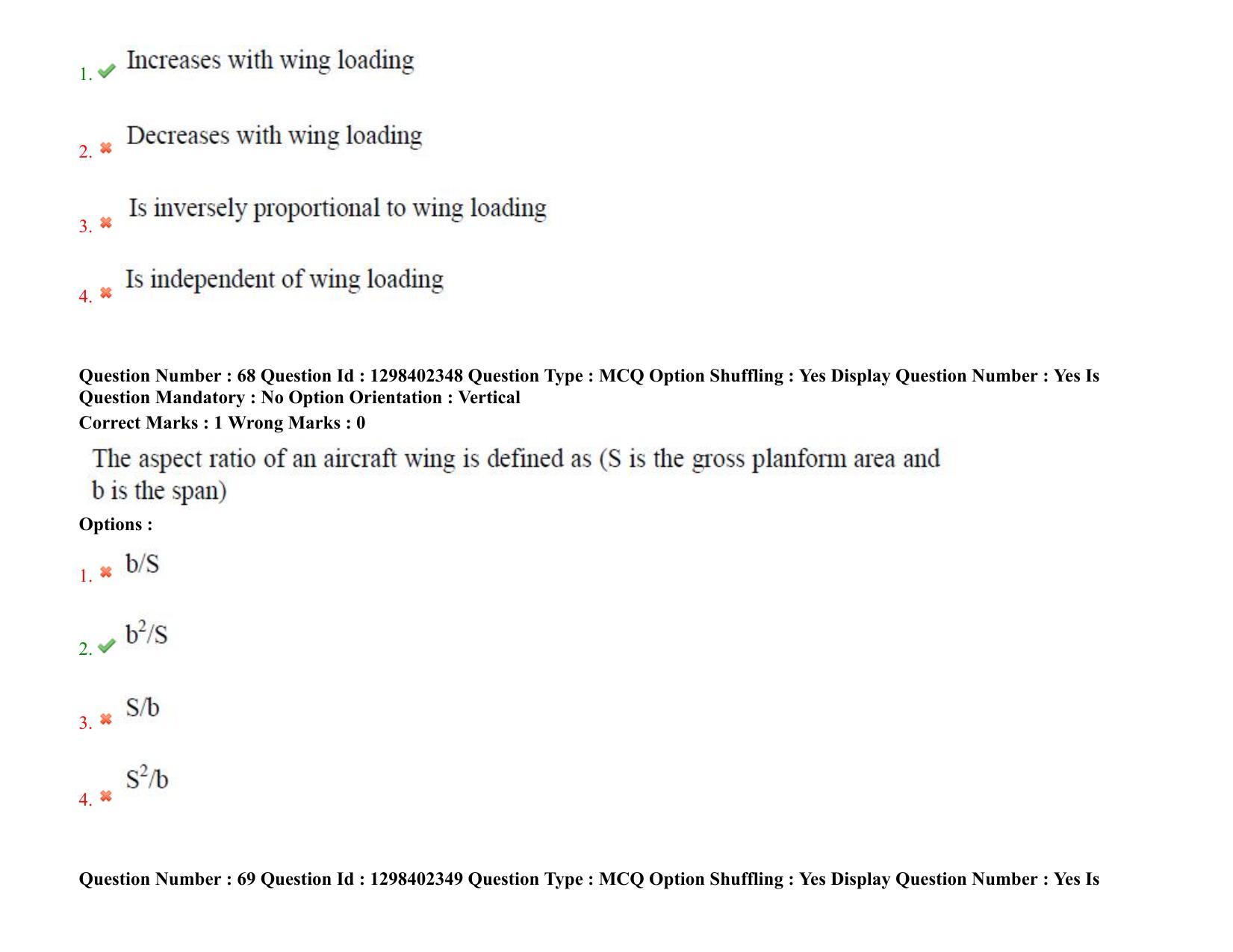 TS PGECET 2021: (AE) Aerospace Engineering Question Papers - Page 43
