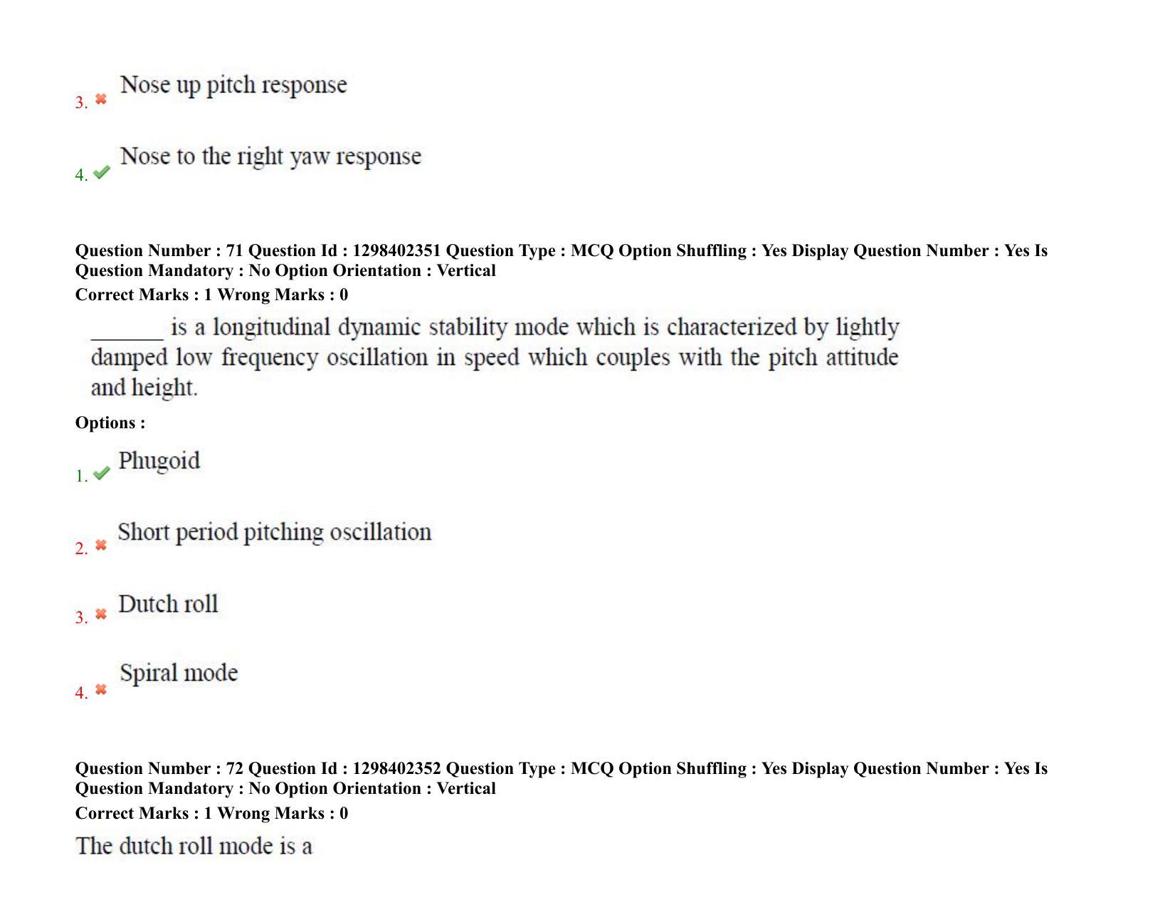 TS PGECET 2021: (AE) Aerospace Engineering Question Papers - Page 45