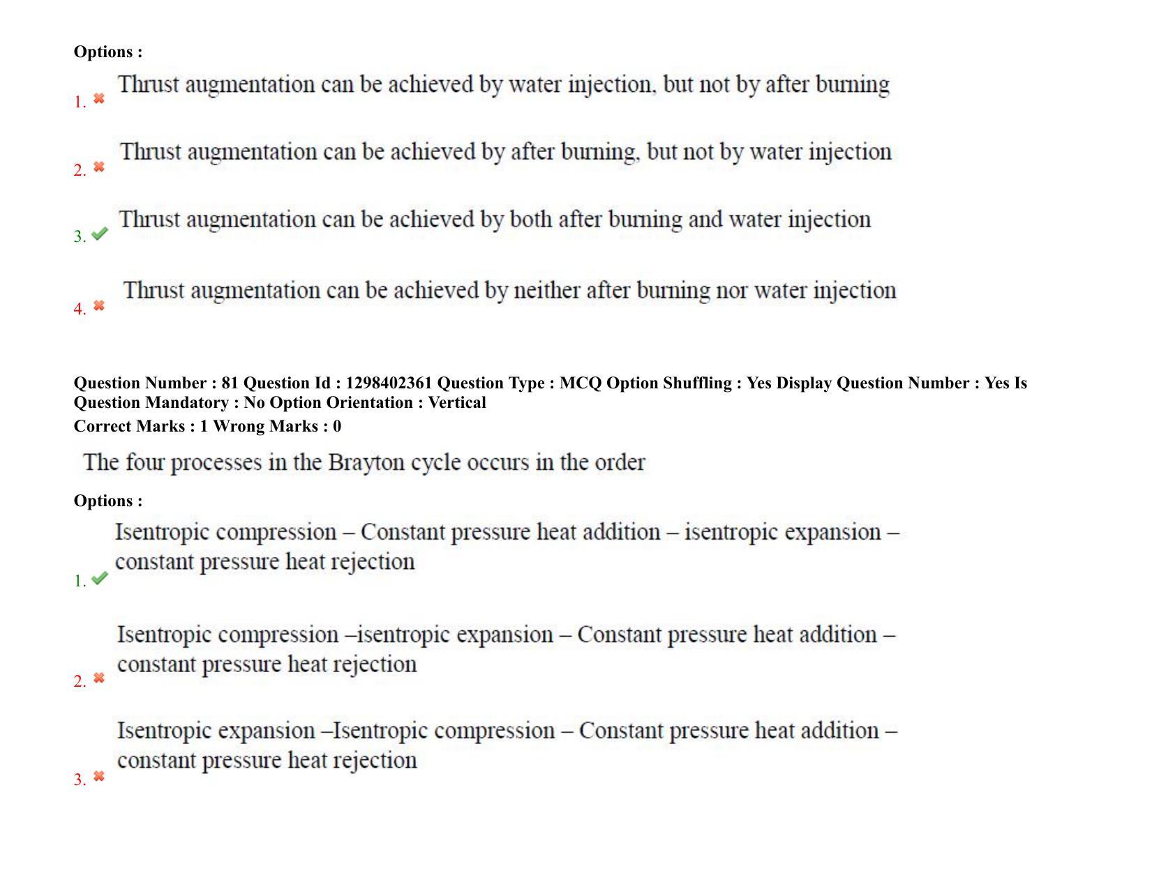 TS PGECET 2021: (AE) Aerospace Engineering Question Papers - Page 51