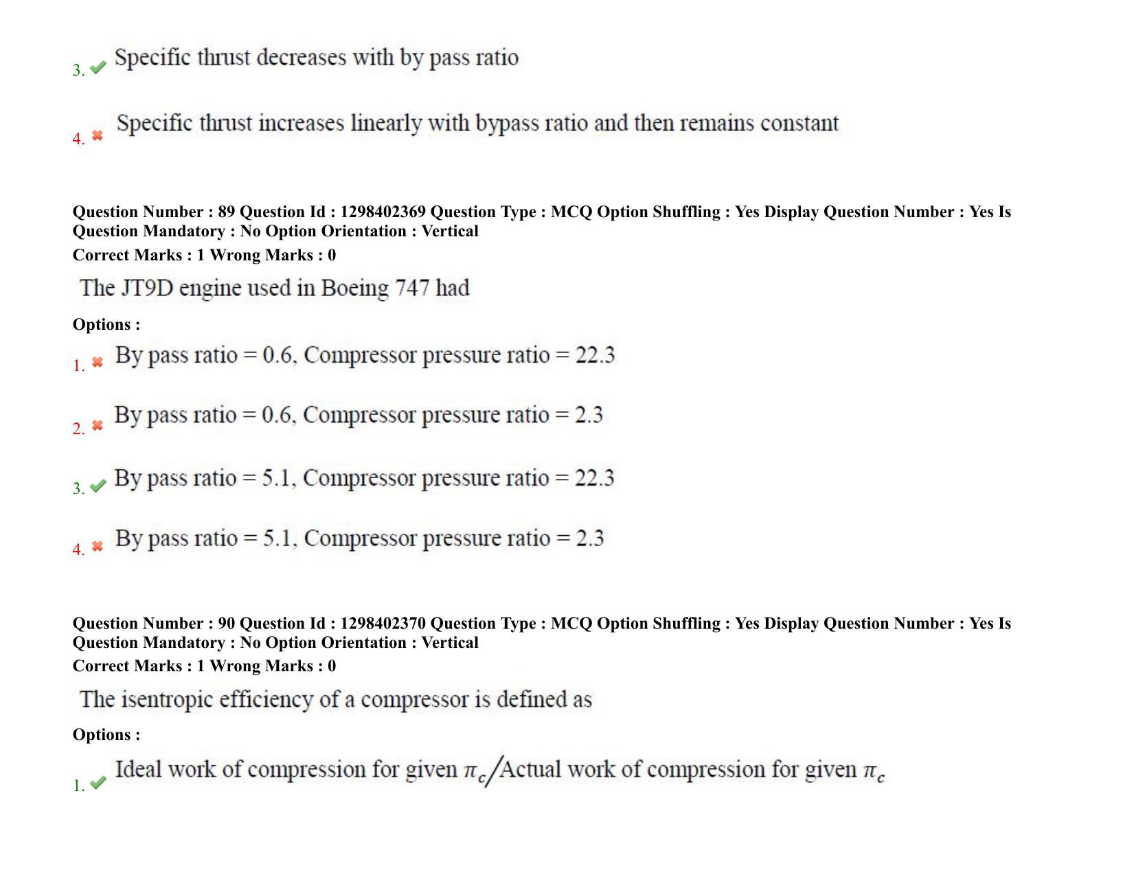TS PGECET 2021: (AE) Aerospace Engineering Question Papers - Page 56