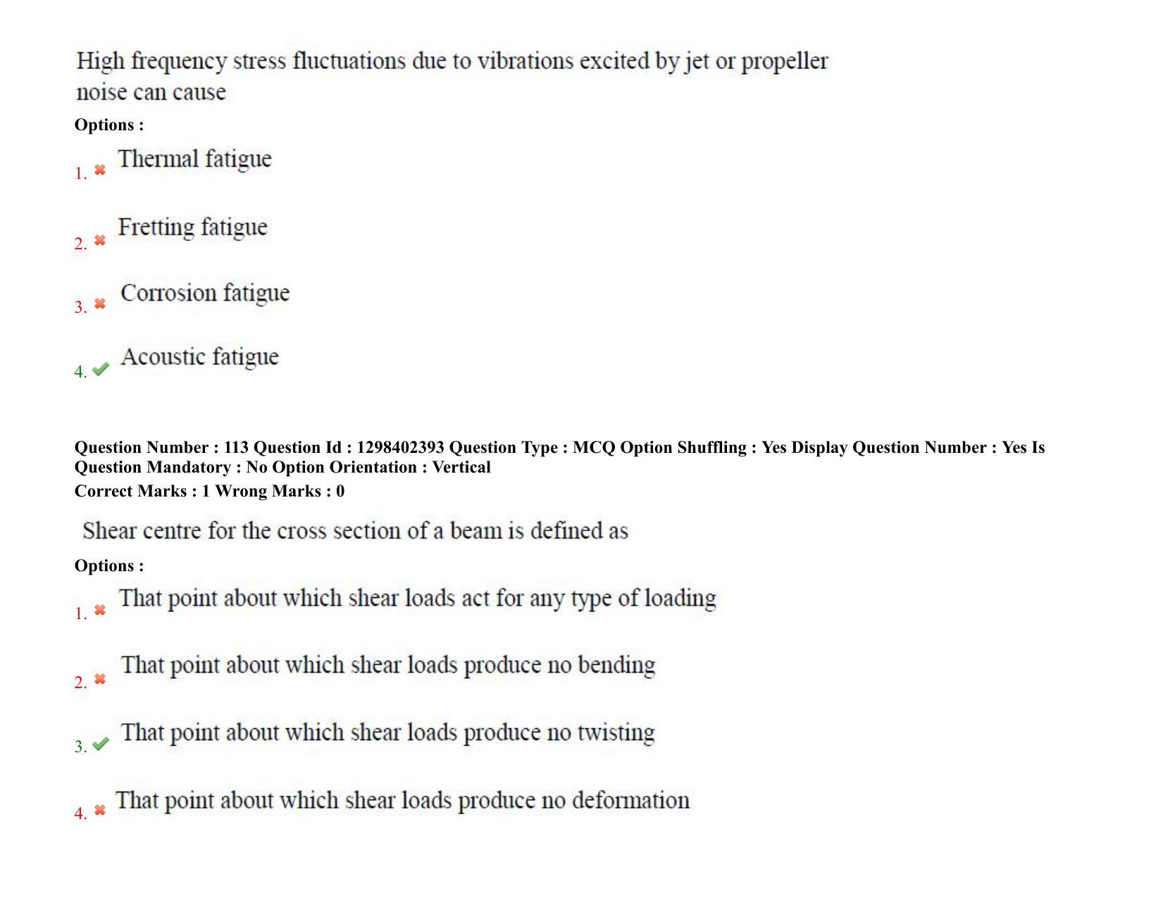 TS PGECET 2021: (AE) Aerospace Engineering Question Papers - Page 70
