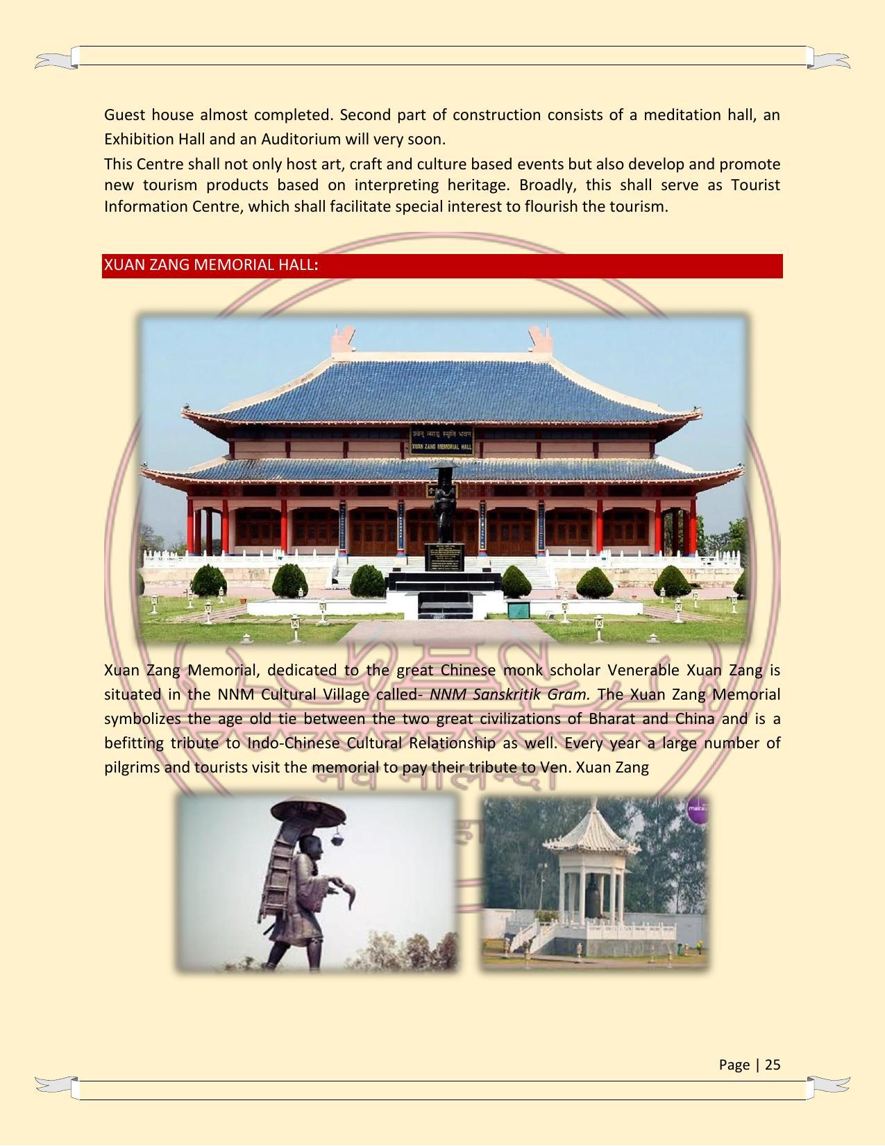 Nava Nalanda Mahavihara, Nalanda Prospectus 2021-22 - Page 25
