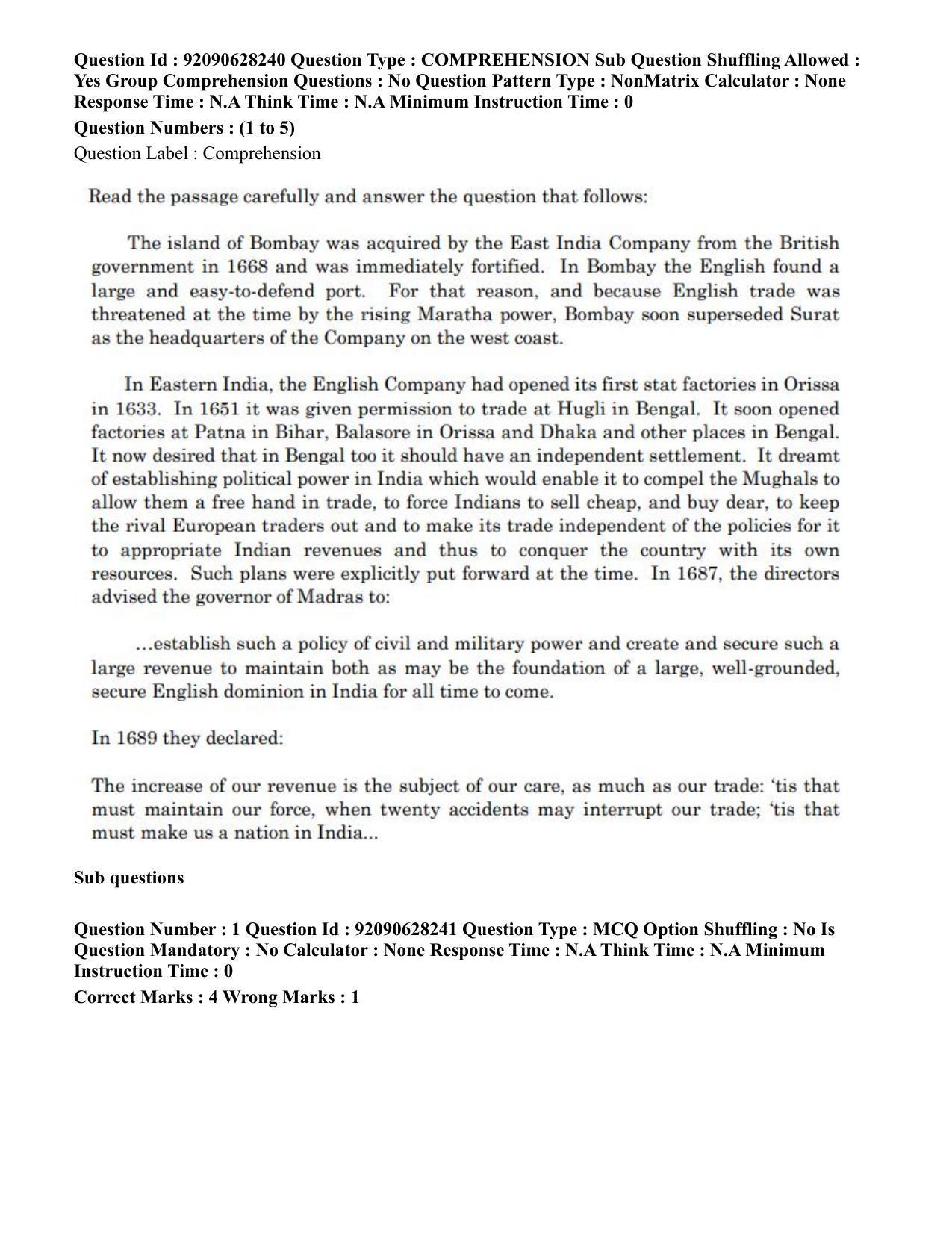 CUET PG 2023: SCQP16 – Horticulture (Eng) - Shift 1 (27-06-2023) Question Paper - Page 2