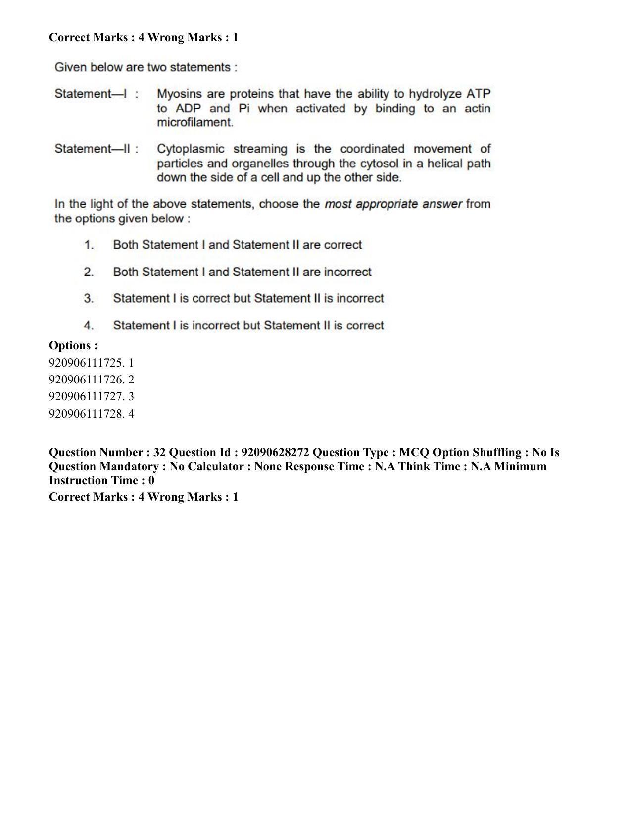 CUET PG 2023: SCQP16 – Horticulture (Eng) - Shift 1 (27-06-2023) Question Paper - Page 36