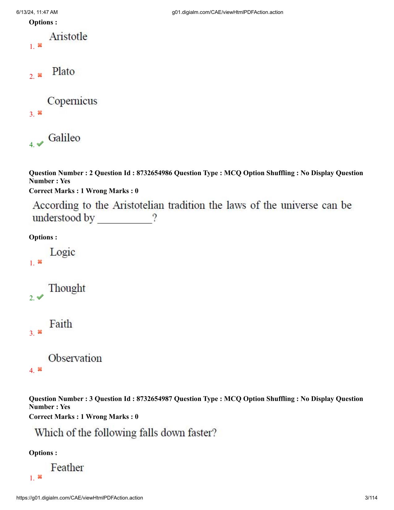 AP EDCET 2024 Physical Science Question Paper with Answer Key (URDU) - Page 3