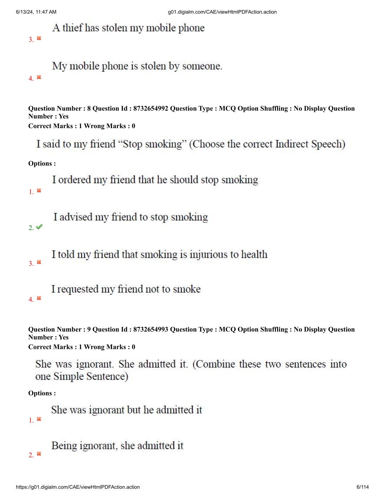 AP EDCET 2024 Physical Science Question Paper with Answer Key (URDU) - Page 6