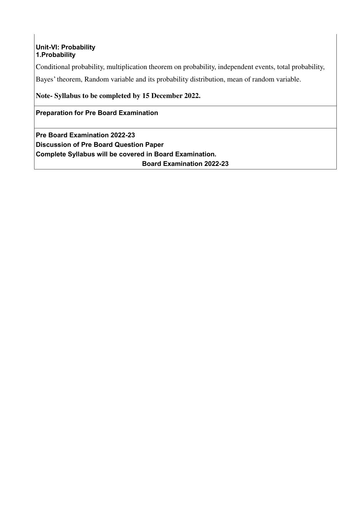 Edudel Class 12 Maths Syllabus - Page 3