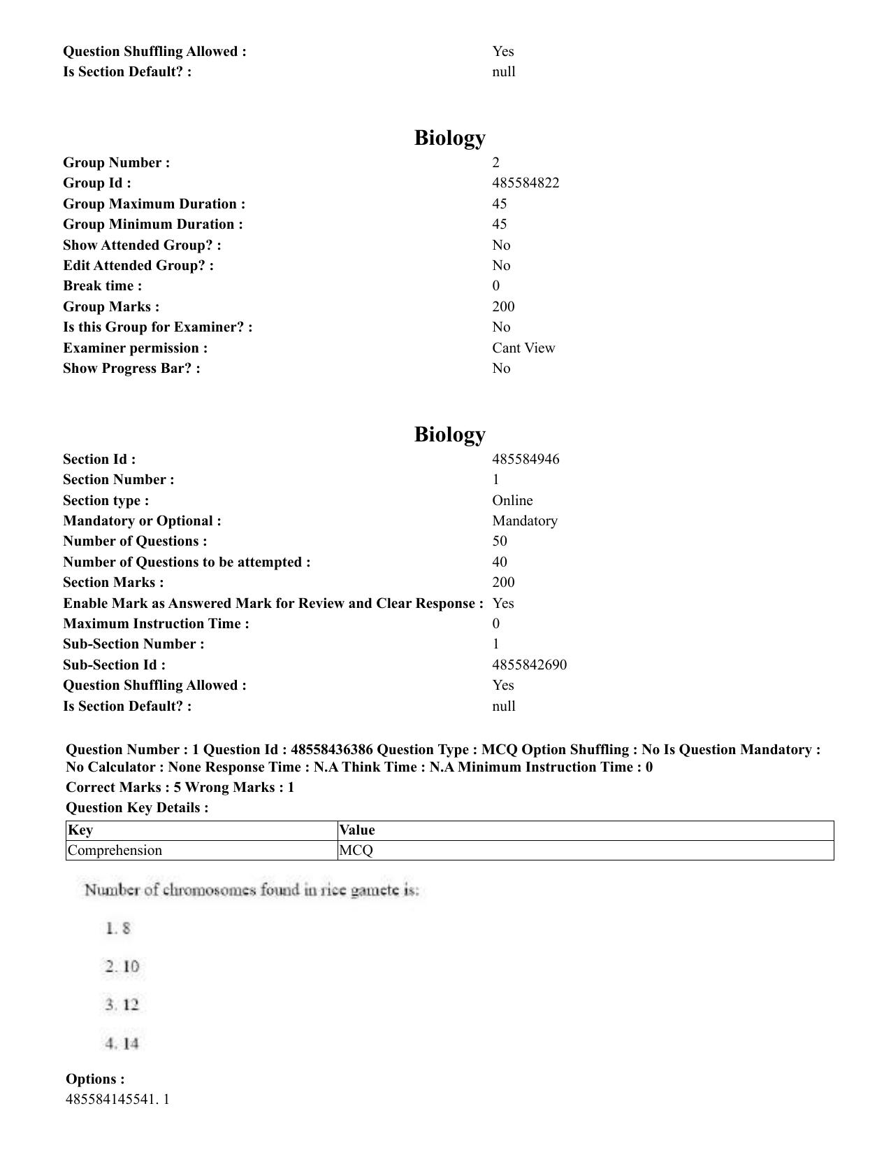 CUET 2023 English Tamil Shift 3 Question Papers - 22 June 2023 - Page 2