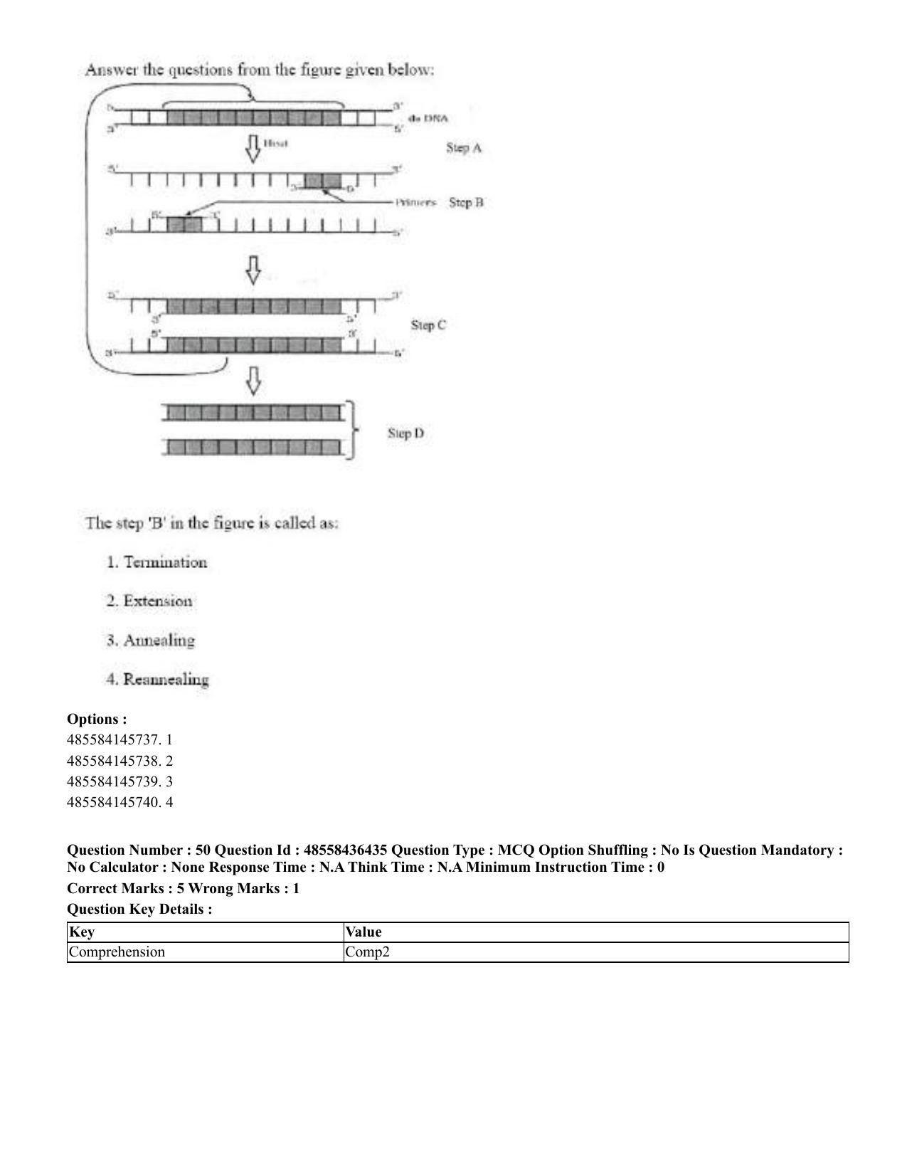 CUET 2023 English Tamil Shift 3 Question Papers - 22 June 2023 - Page 63