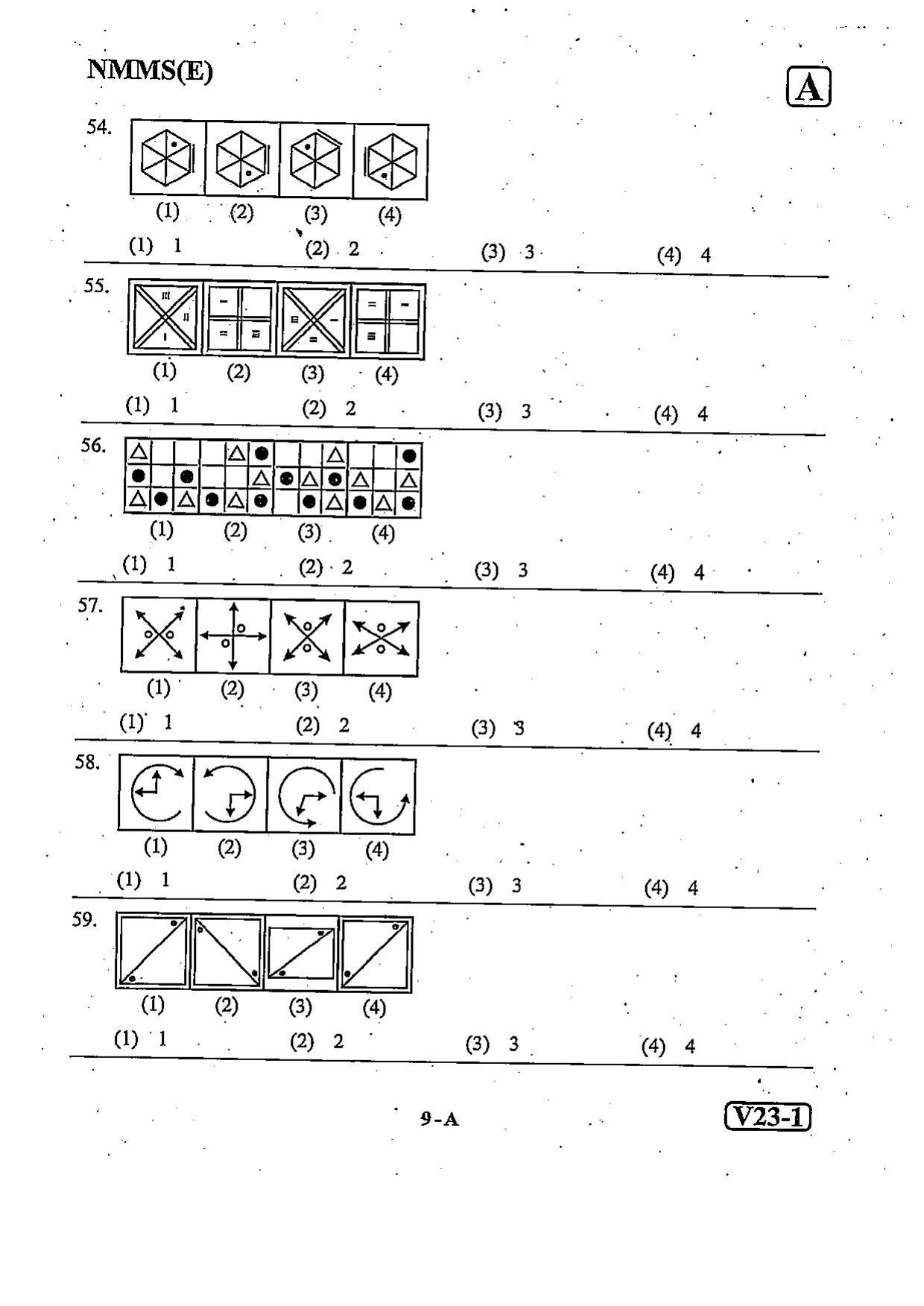 NMMS Question Papers FEBRUARY 2023 (English Medium) - Page 9
