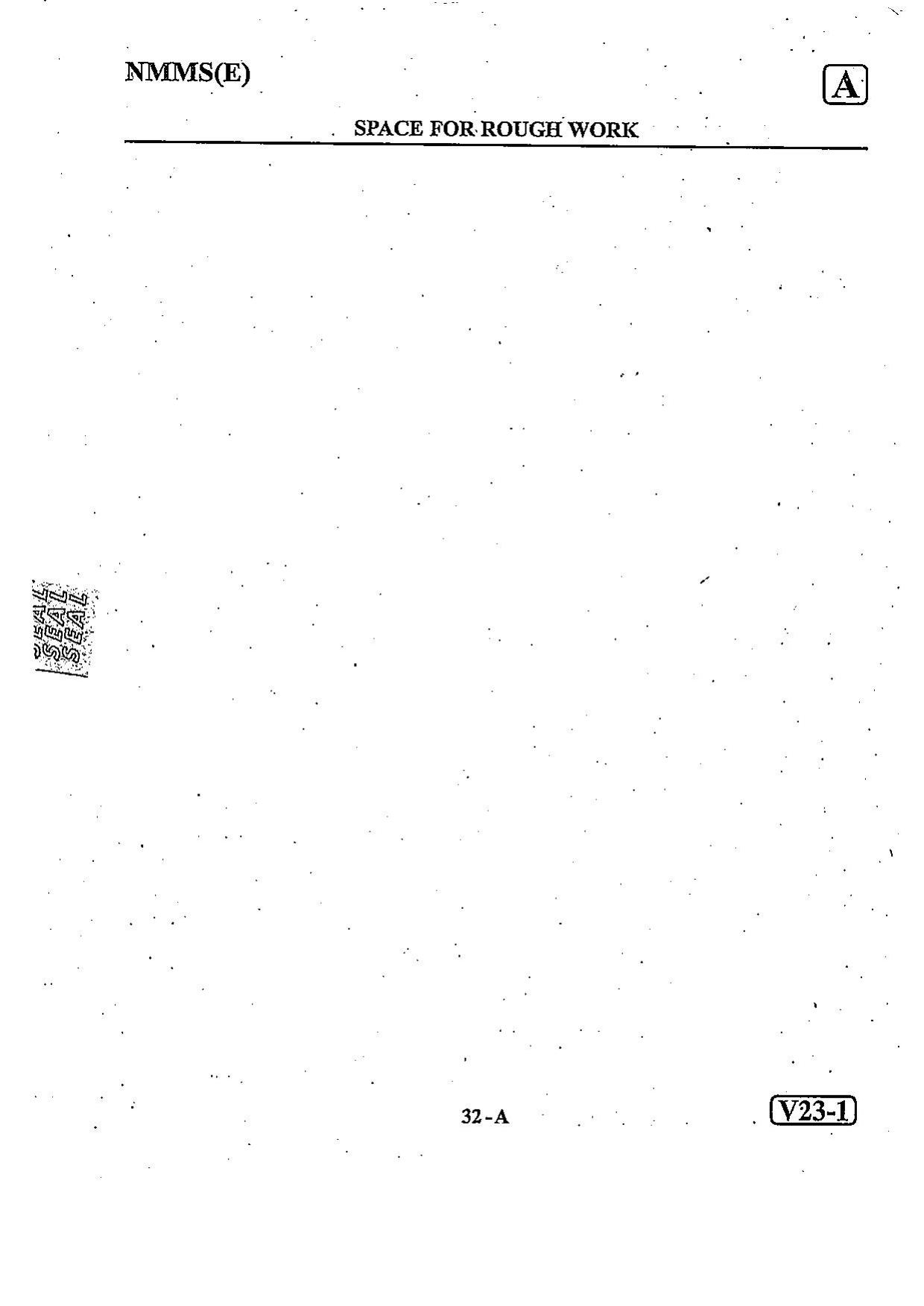 NMMS Question Papers FEBRUARY 2023 (English Medium) - Page 32