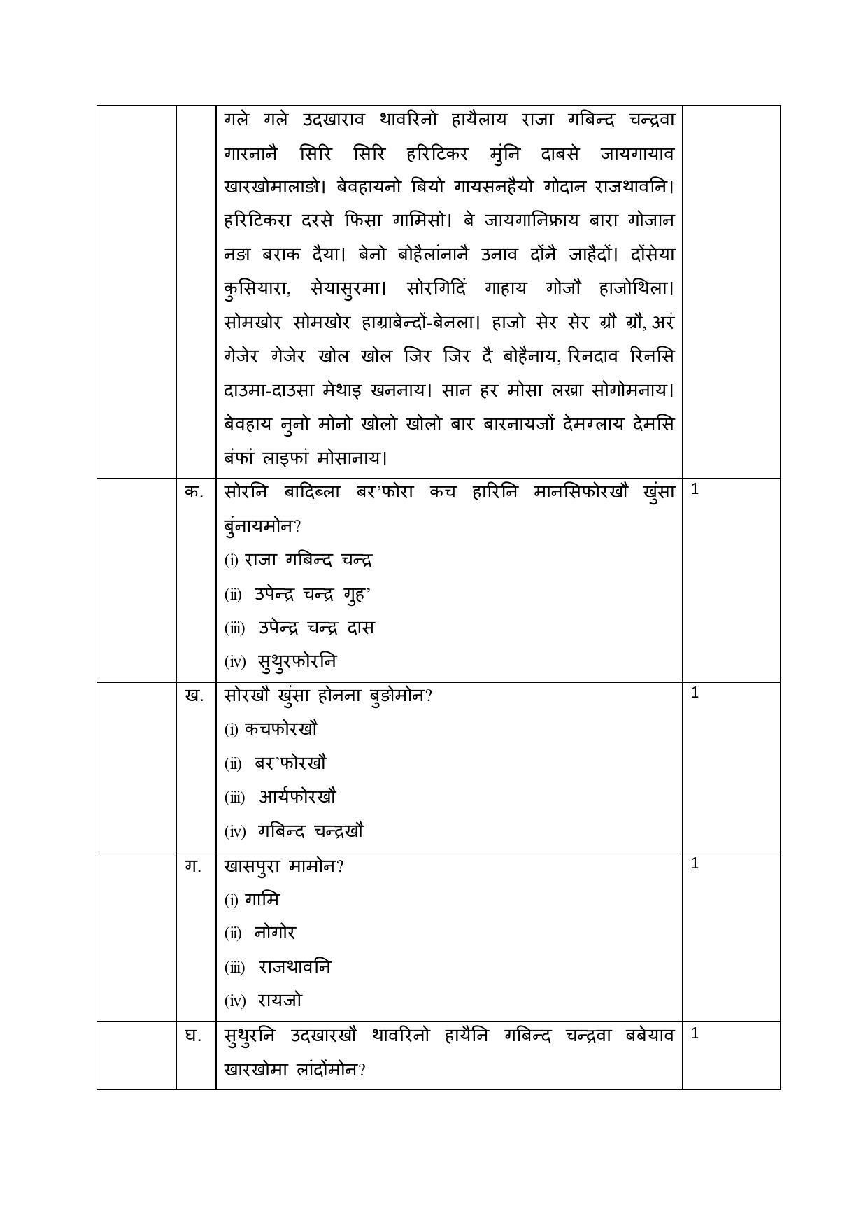 CBSE Class 10 Bodo Sample Papers 2023 - Page 3