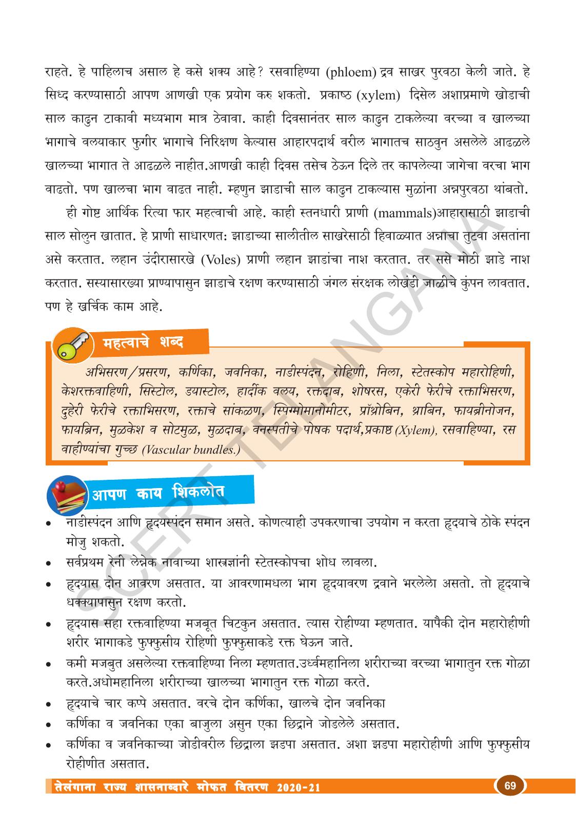 TS SCERT Class 10 Biological Science (Marathi Medium) Text Book - Page 81