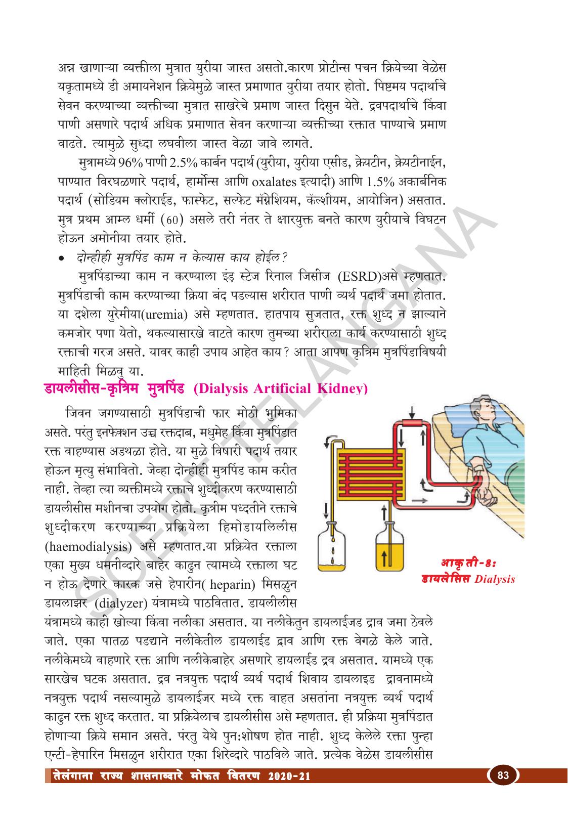 TS SCERT Class 10 Biological Science (Marathi Medium) Text Book - Page 95