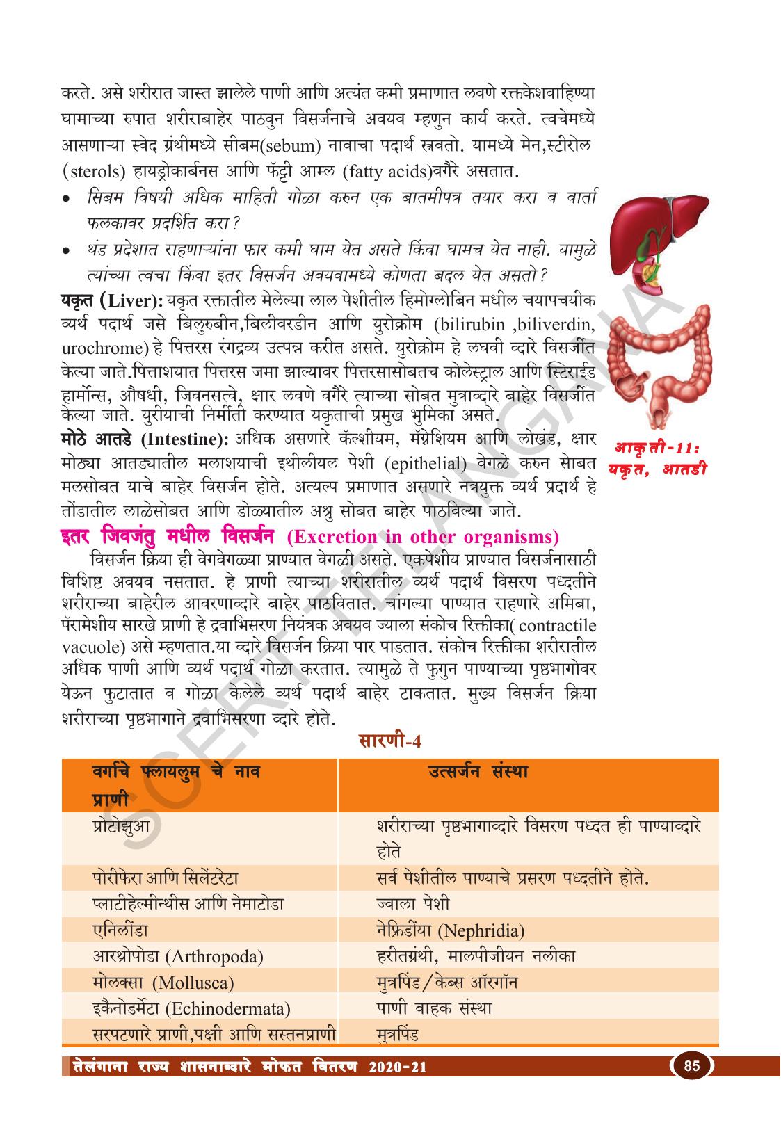 TS SCERT Class 10 Biological Science (Marathi Medium) Text Book - Page 97