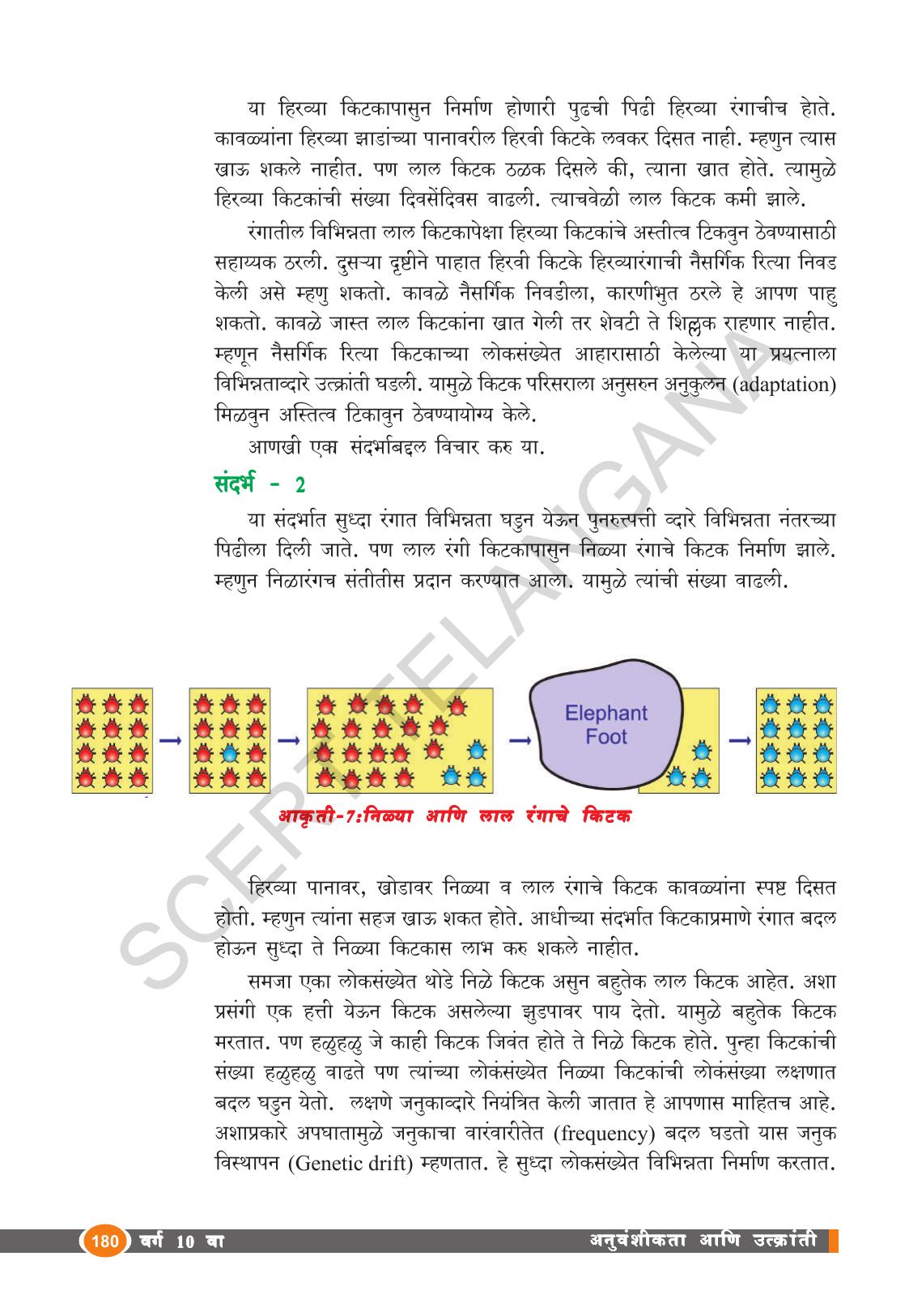 TS SCERT Class 10 Biological Science (Marathi Medium) Text Book - Page 192