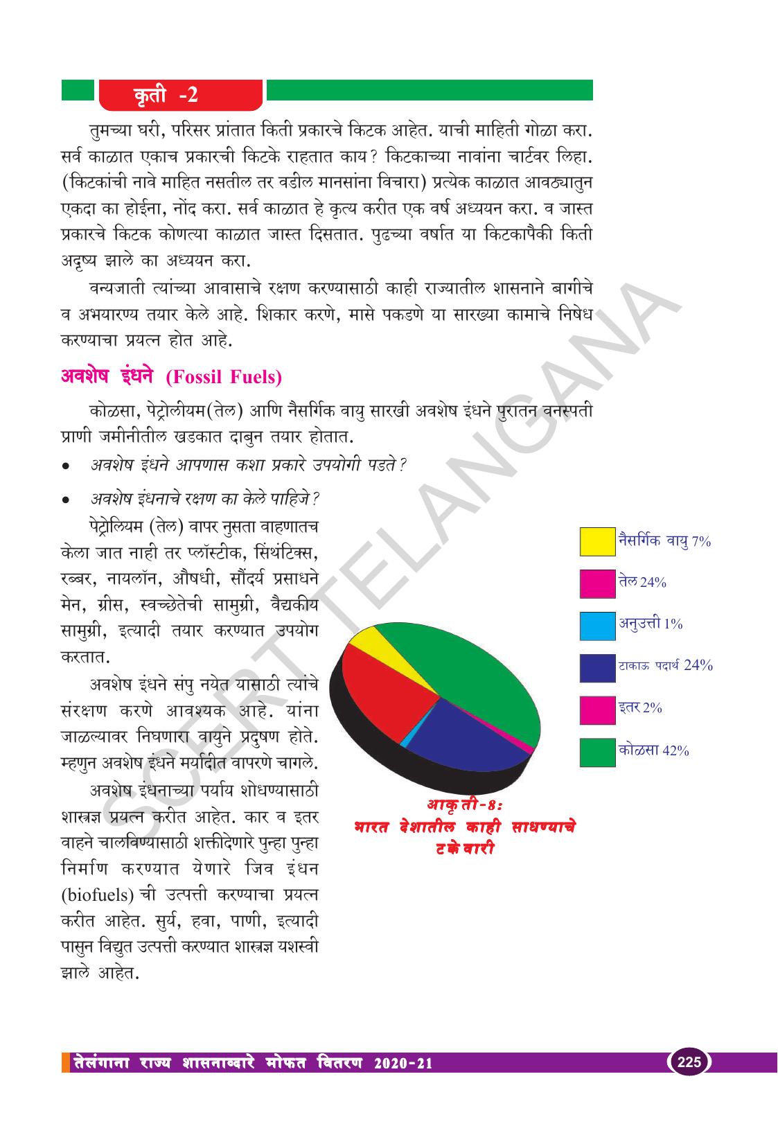 TS SCERT Class 10 Biological Science (Marathi Medium) Text Book - Page 237
