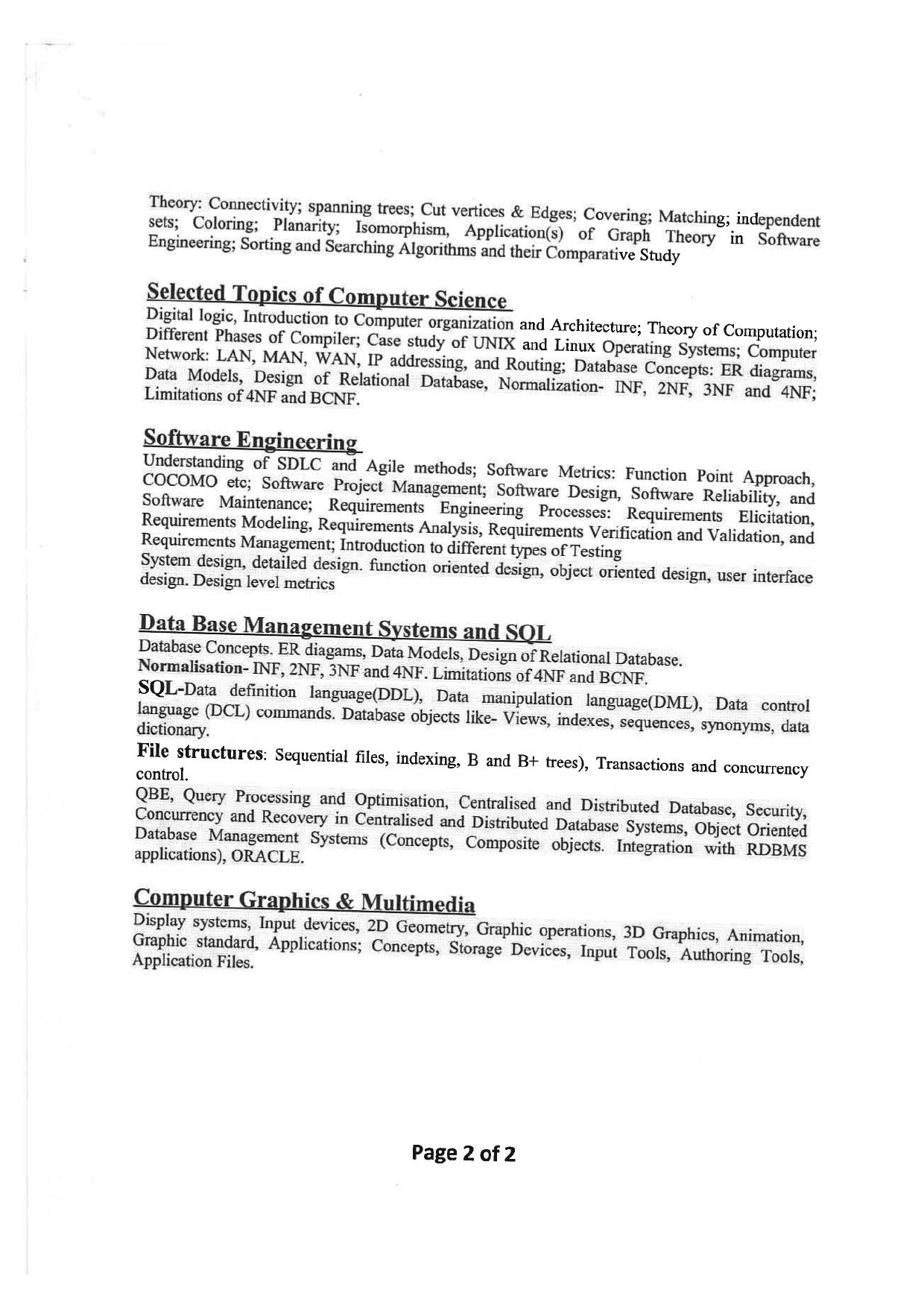 JMI Entrance Exam FACULTY OF ENGINEERING & TECHNOLOGY Syllabus - Page 15
