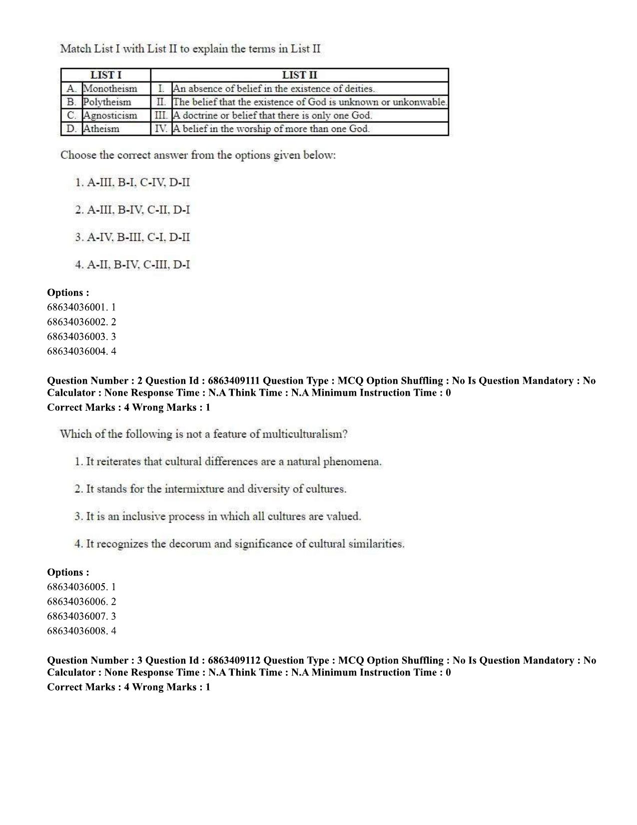 CUET PG 2023: LAQP01 – English (Eng.)-shift 3 (07-06-2023) Question Paper - Page 7