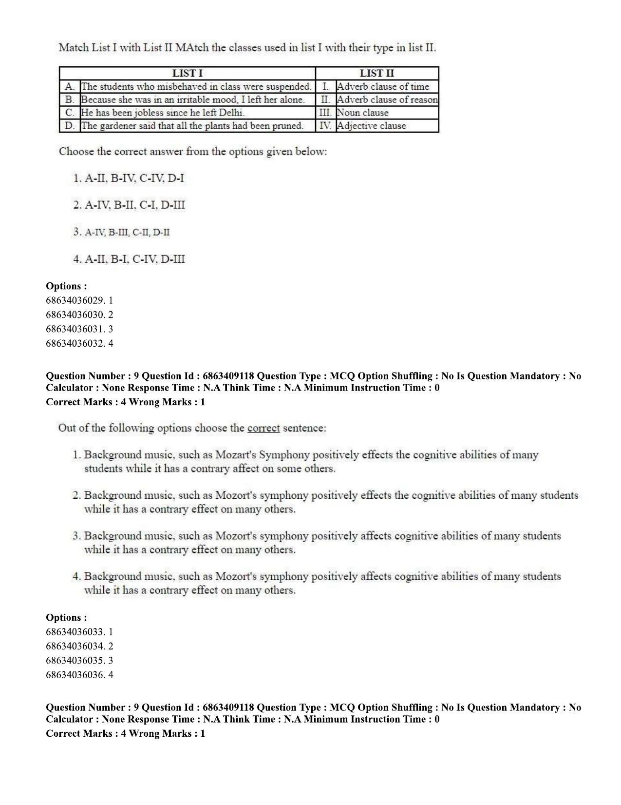 CUET PG 2023: LAQP01 – English (Eng.)-shift 3 (07-06-2023) Question Paper - Page 12