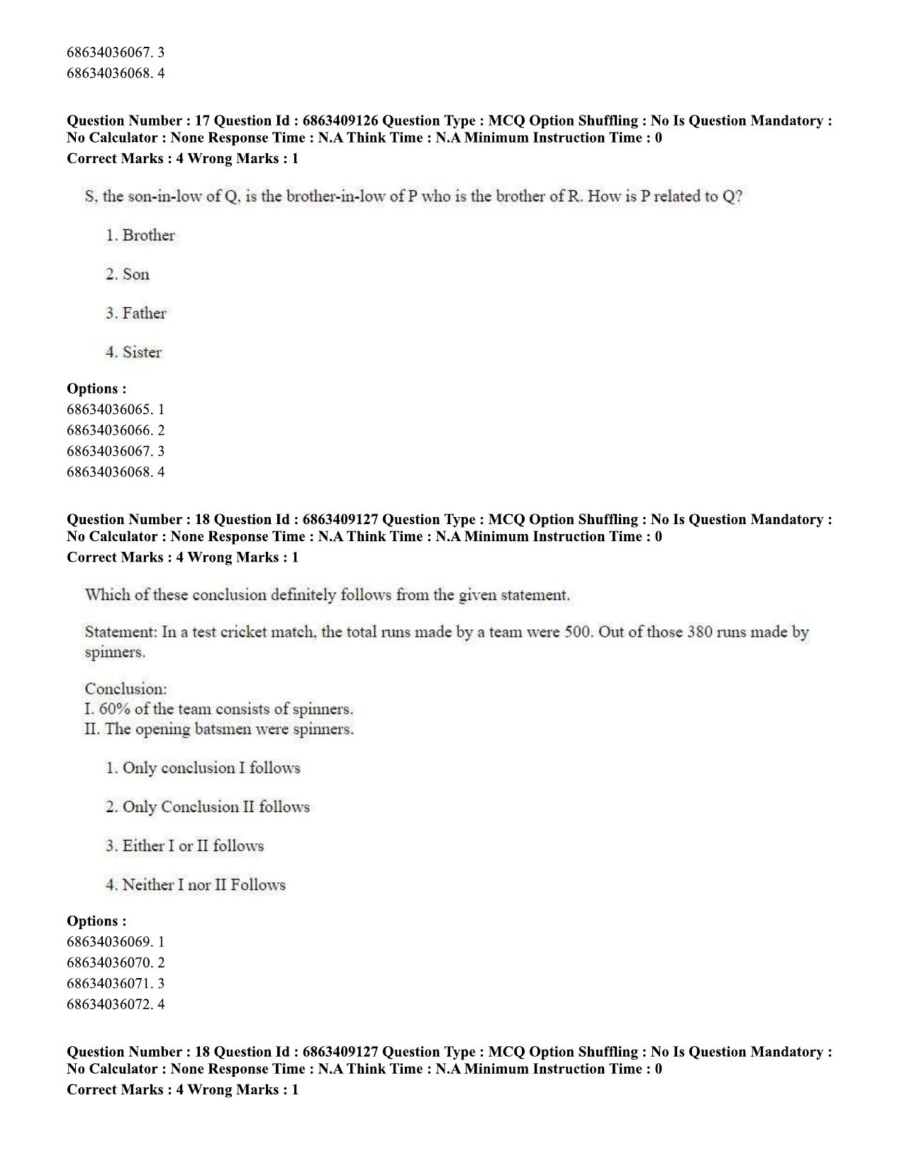 CUET PG 2023: LAQP01 – English (Eng.)-shift 3 (07-06-2023) Question Paper - Page 20